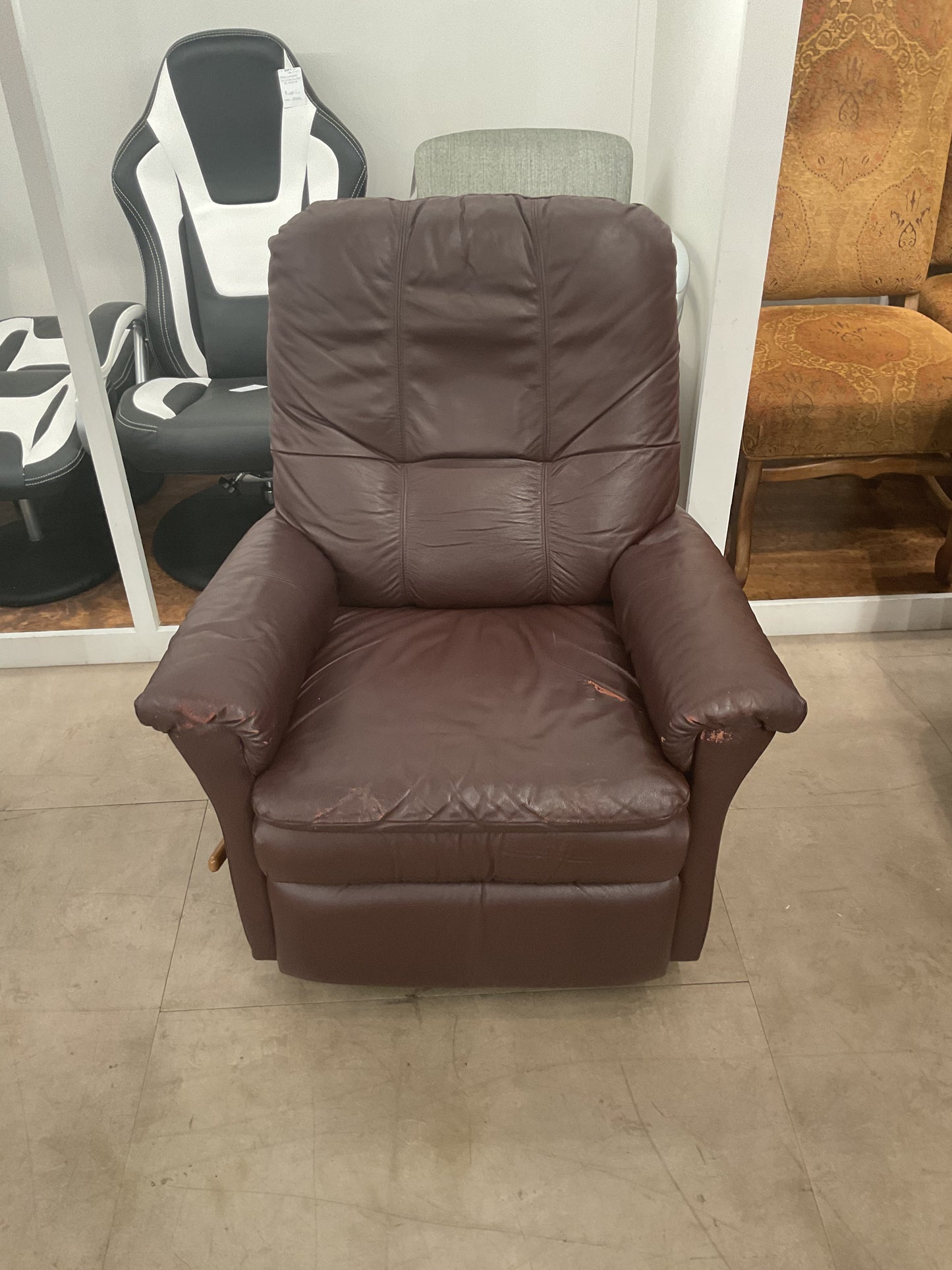 Red La-z-boy Recliner