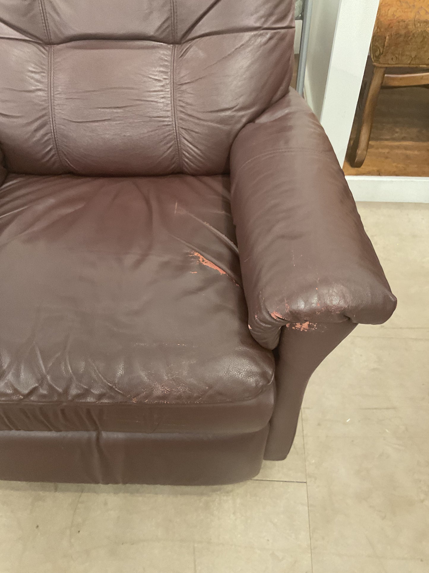 Red La-z-boy Recliner