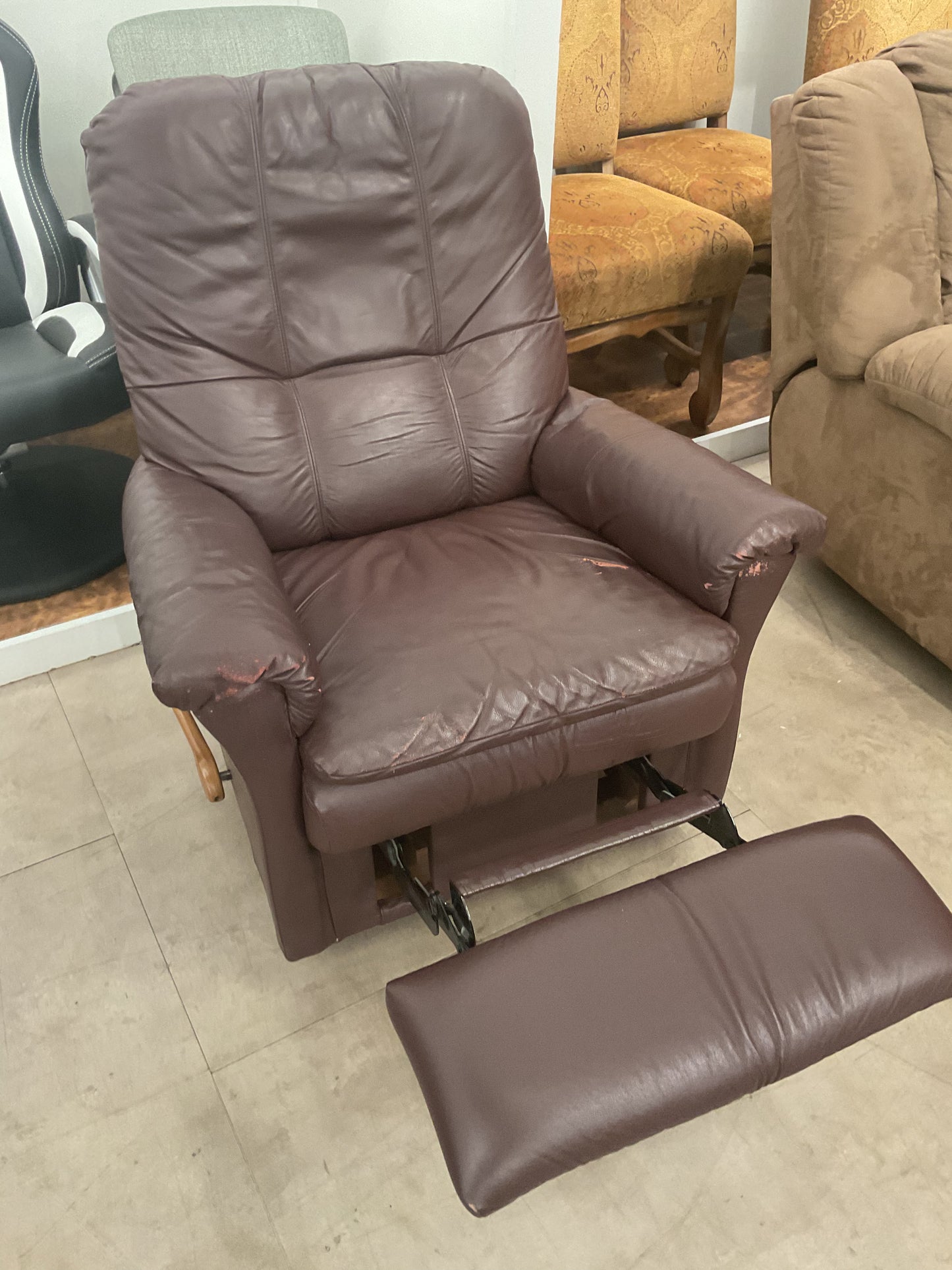 Red La-z-boy Recliner