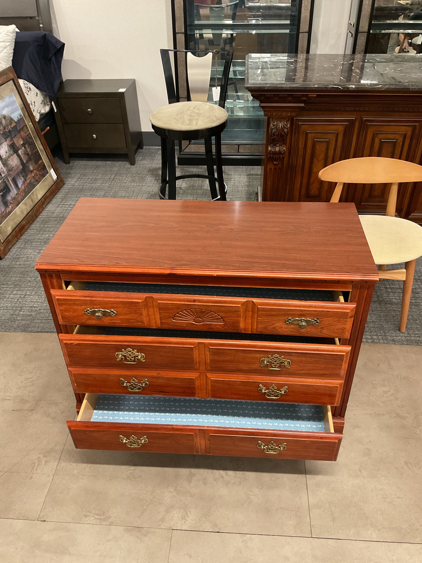Cherry Wood Dresser
