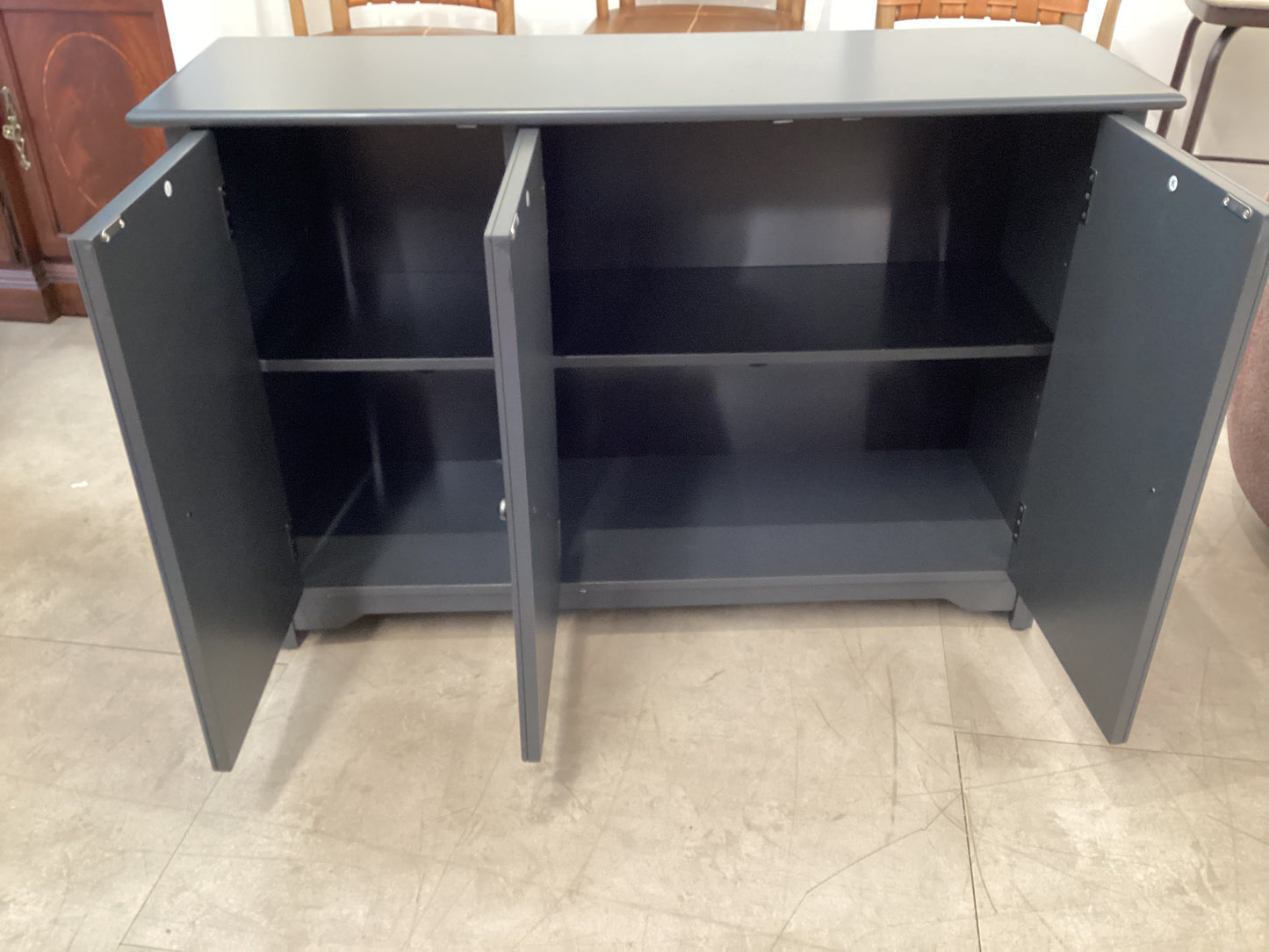 Charcoal Gray 3 Door Storage