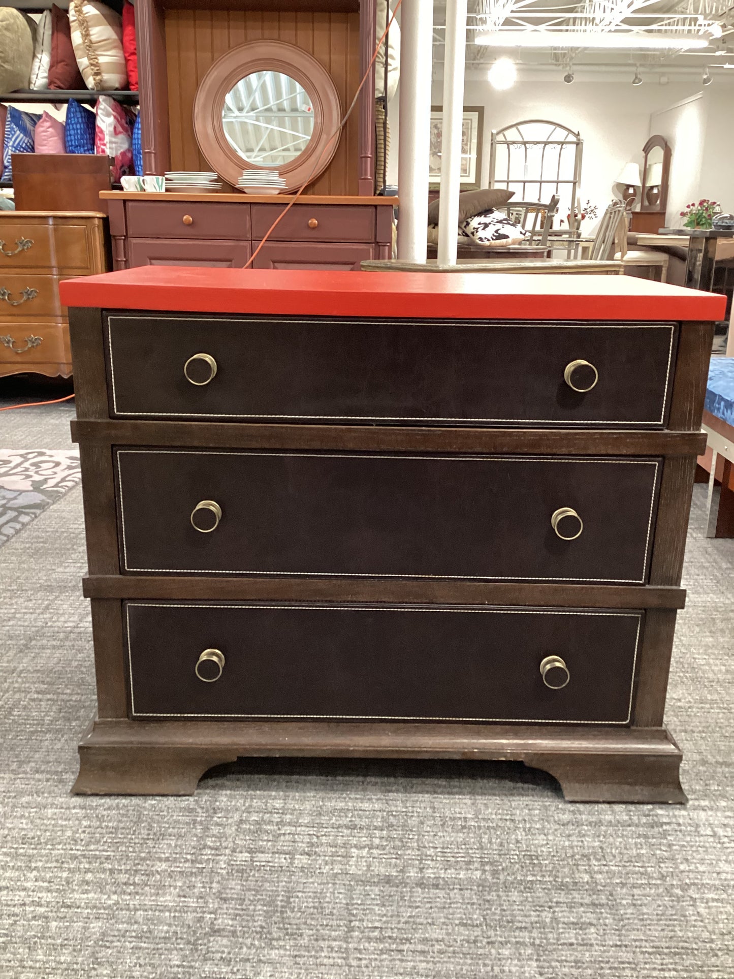 Custom Bernhardt 3 Drawer Dresser