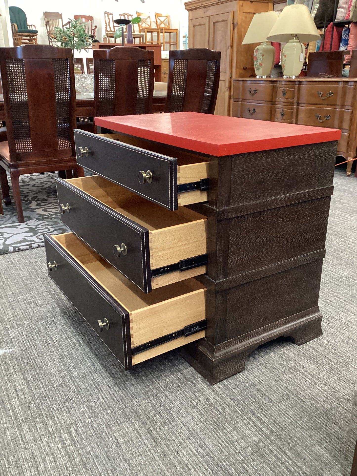 Custom Bernhardt 3 Drawer Dresser