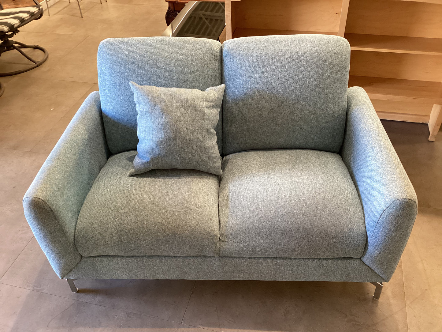 Light Blue Loveseat