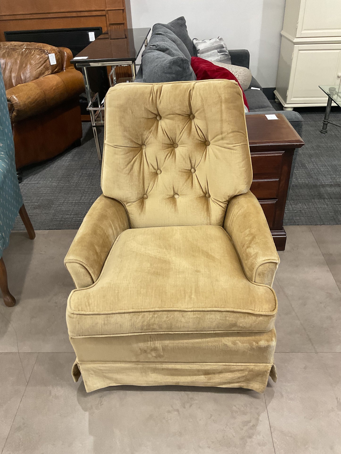 Mustard Armchair