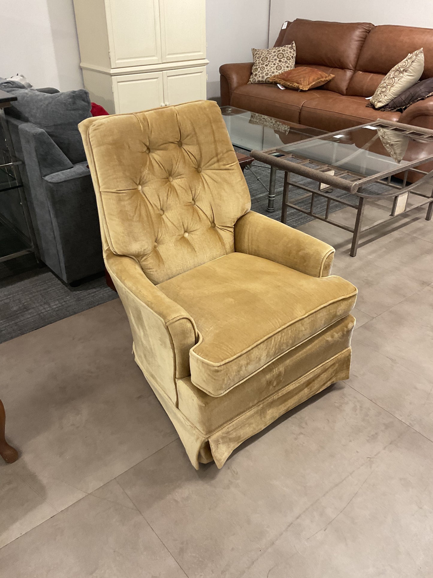 Mustard Armchair