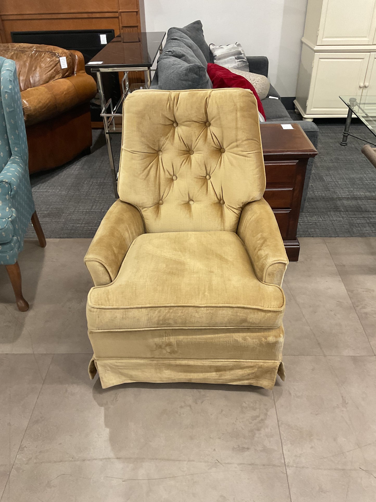 Mustard Armchair