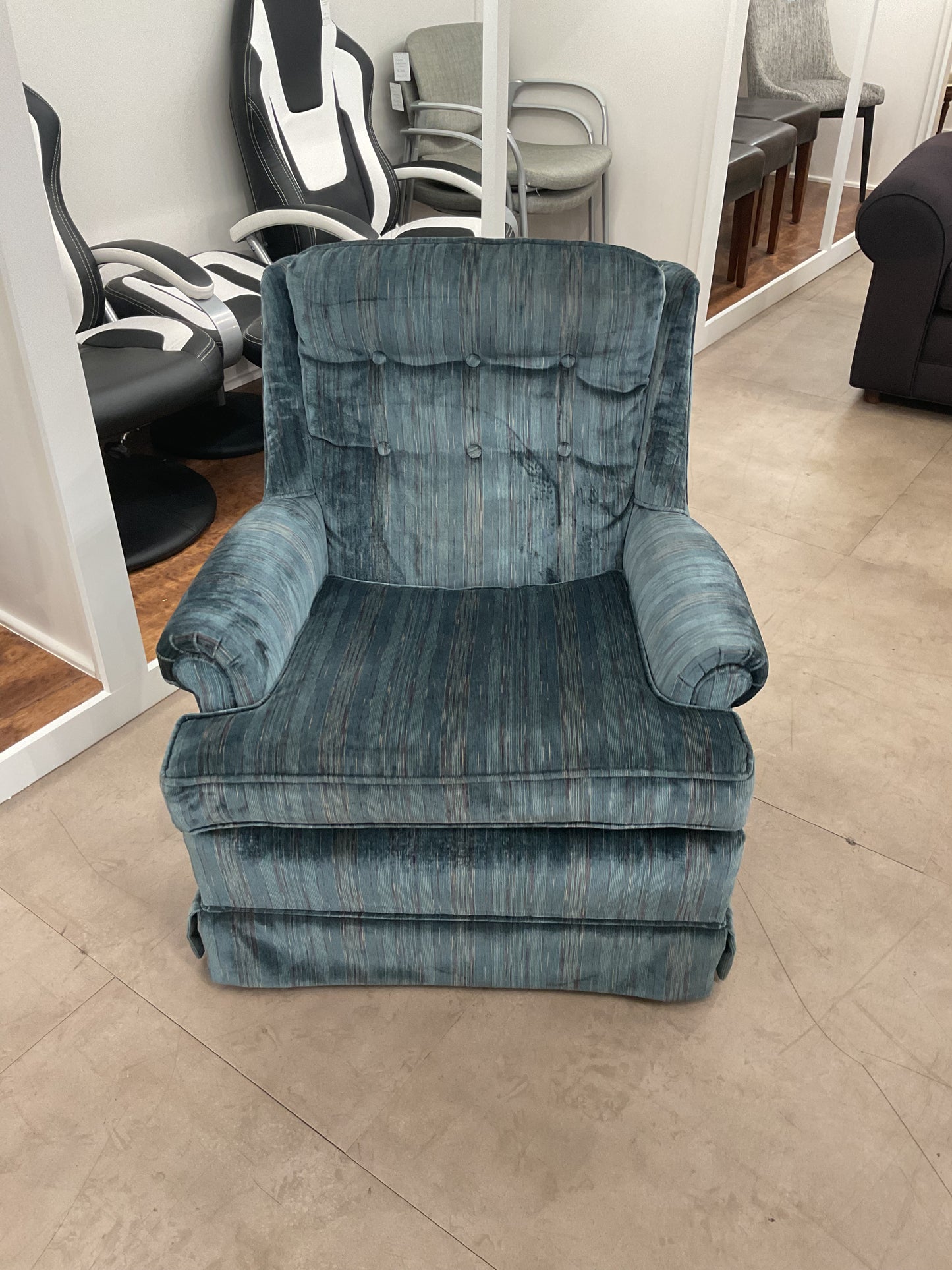 Patterned Accent Chair