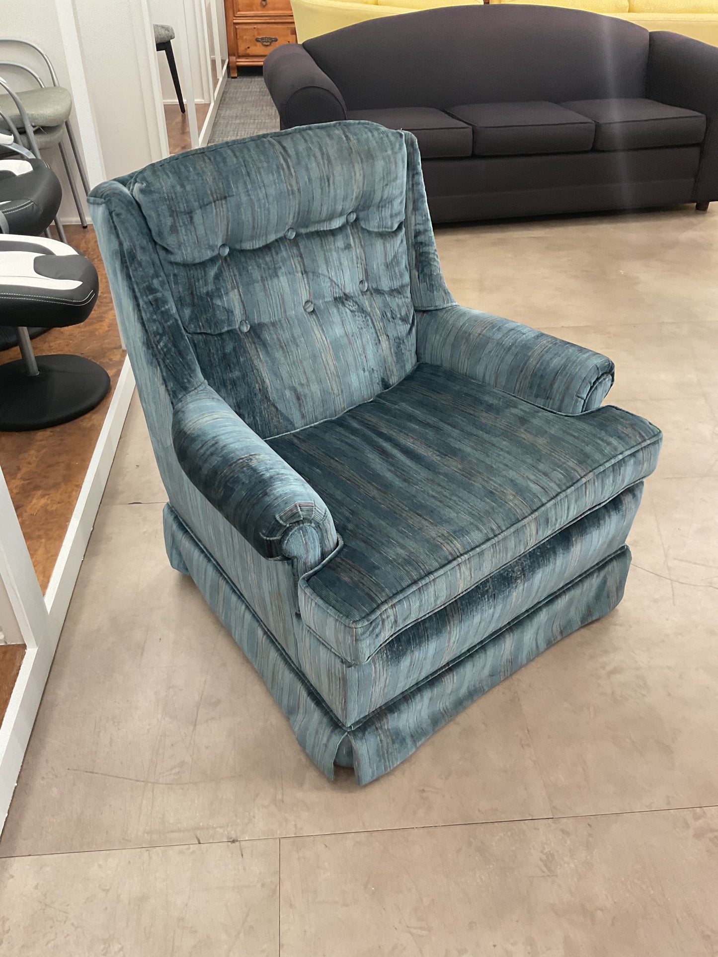 Patterned Accent Chair