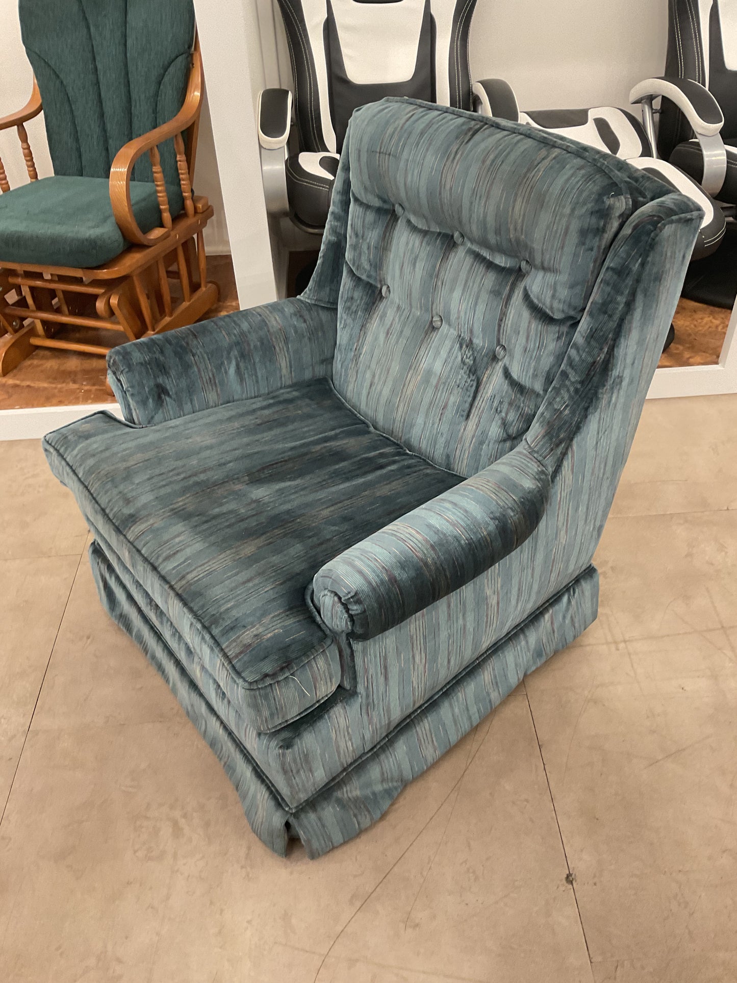 Patterned Accent Chair