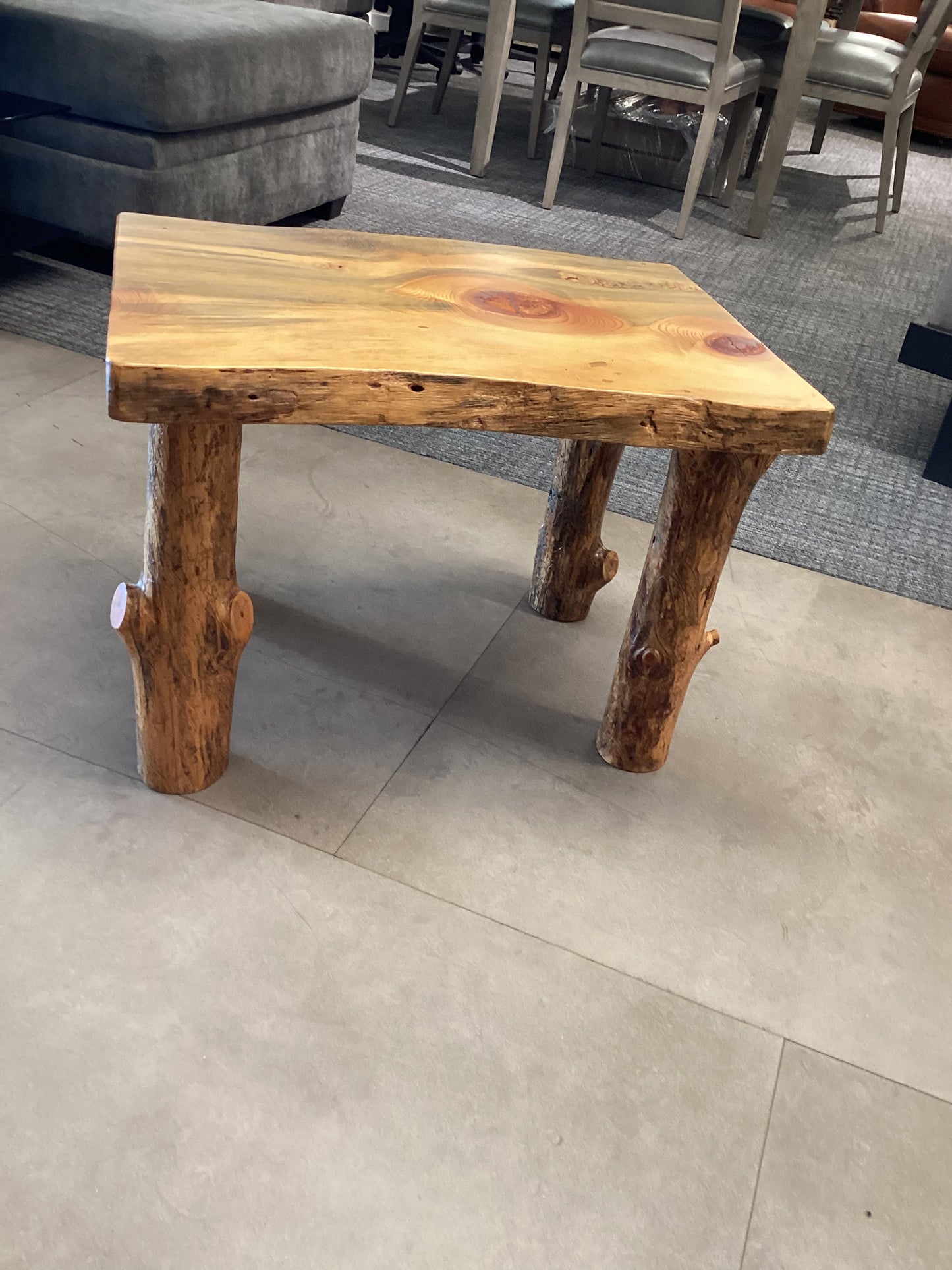 Rustic Log Cabin Table