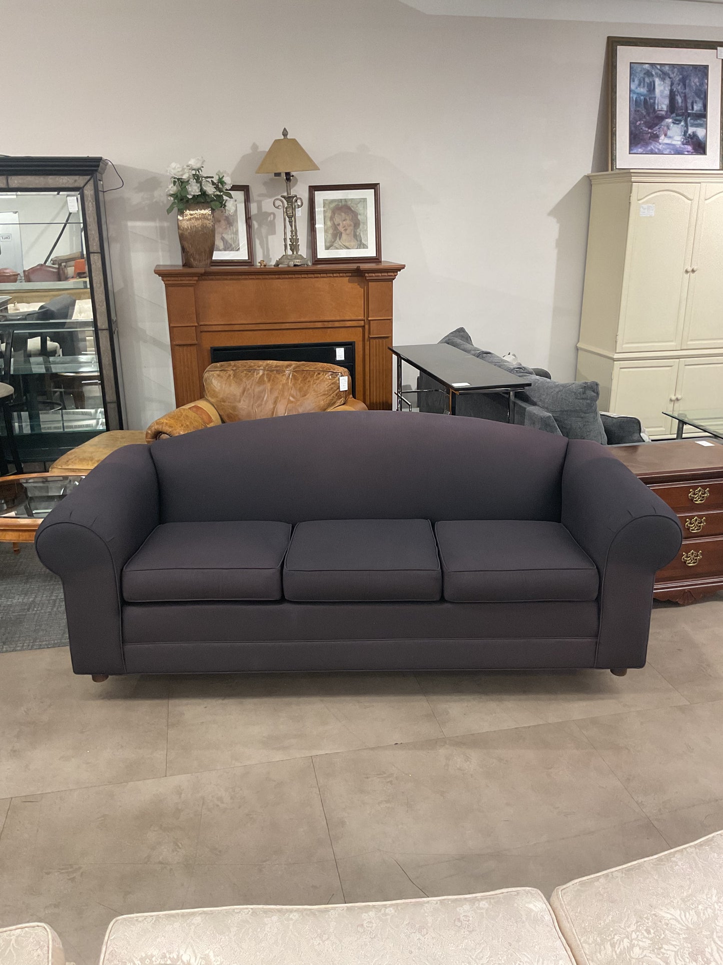 Purple E.Allen Sofa