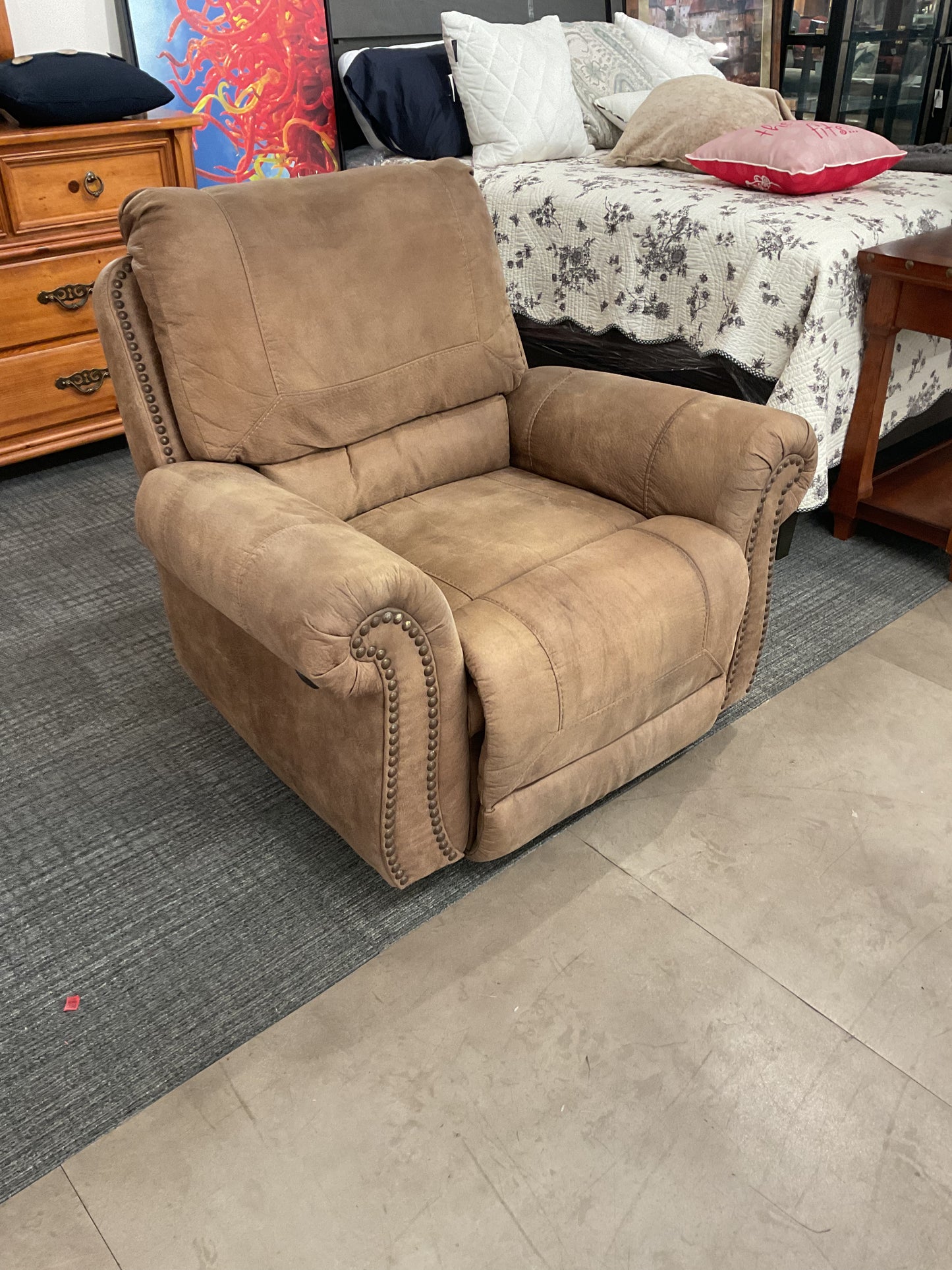Brown Ashley Recliner