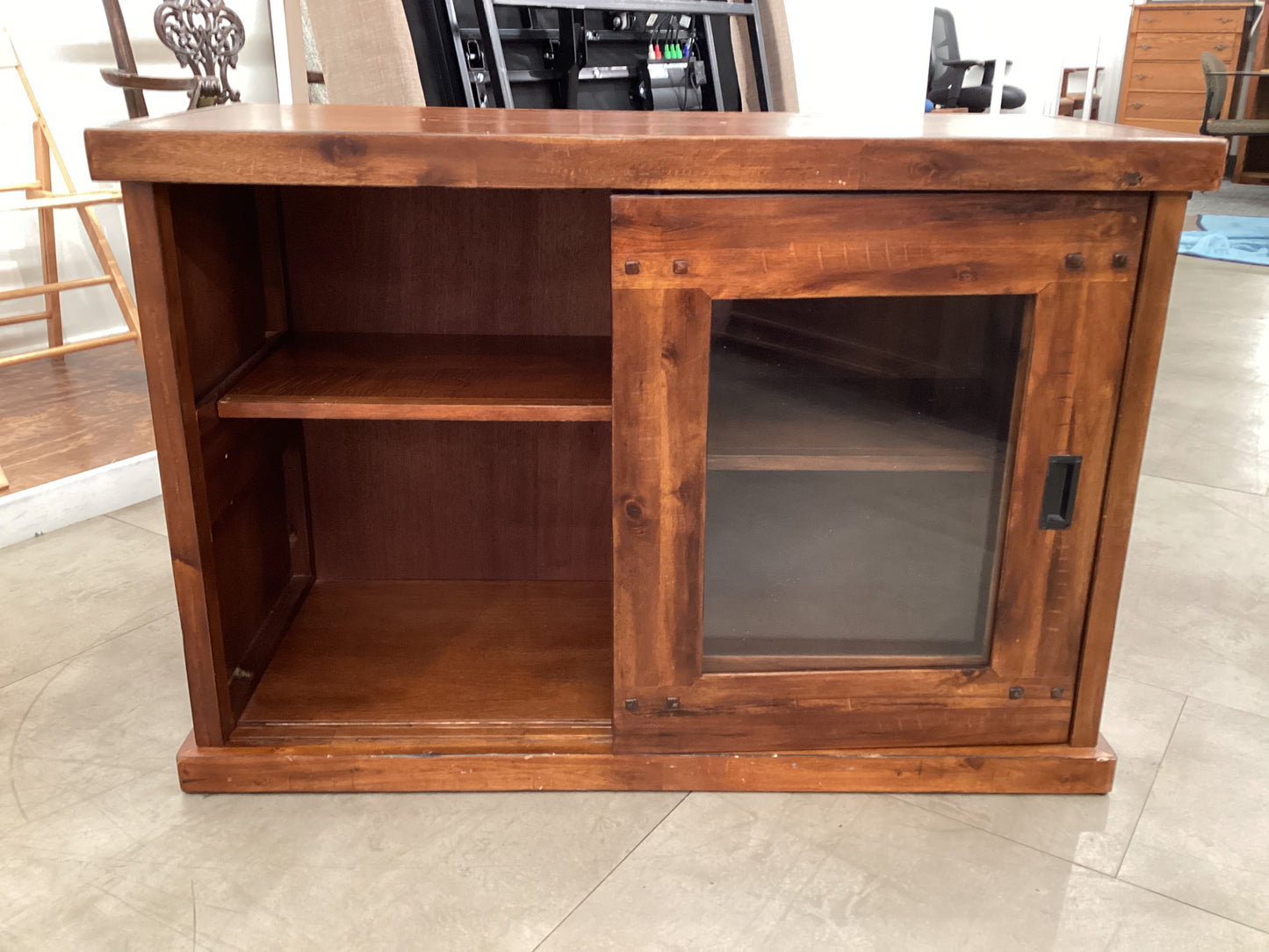 Mission Style TV Cabinet