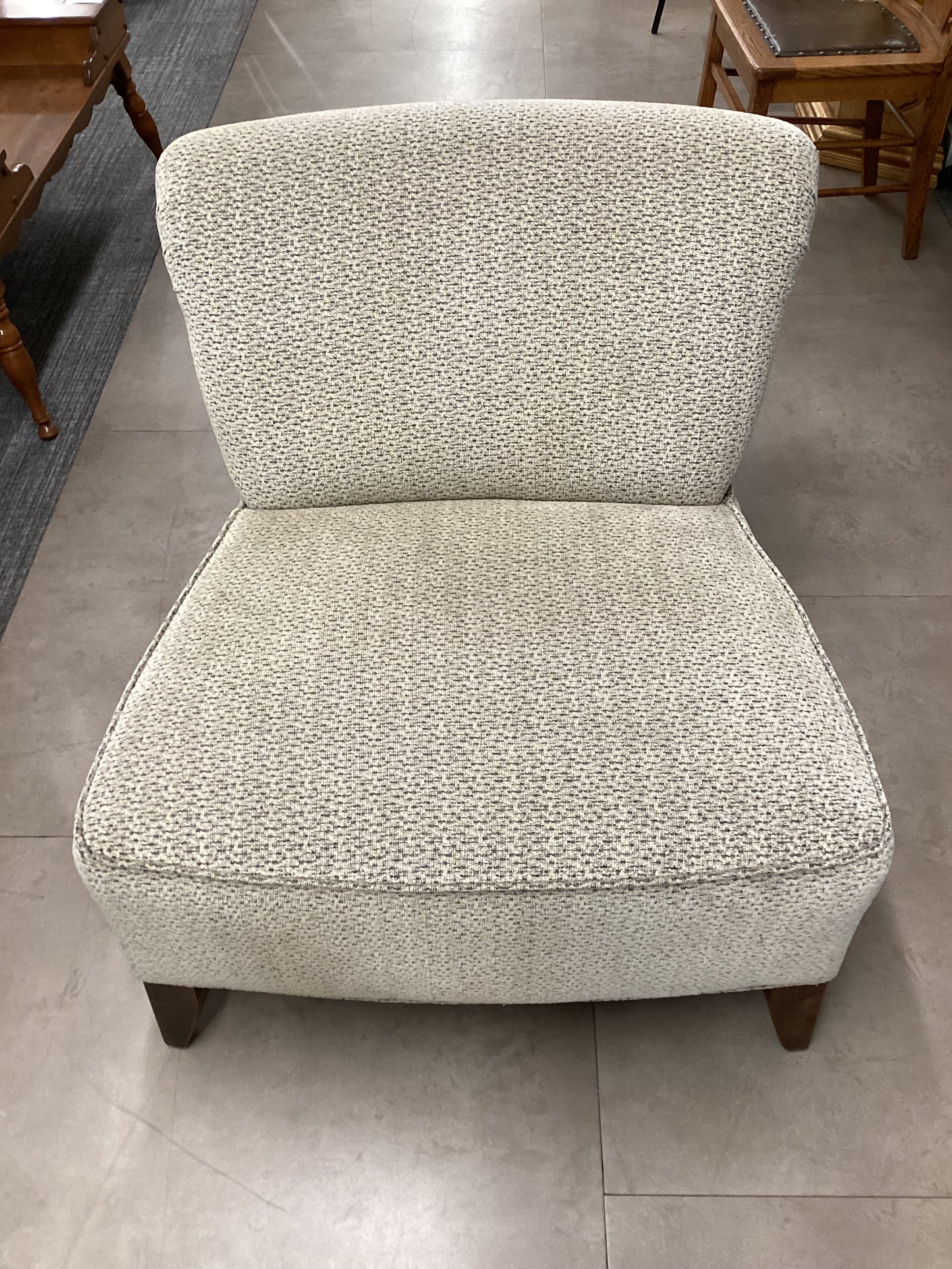 Slipper Oatmeal Side Chair