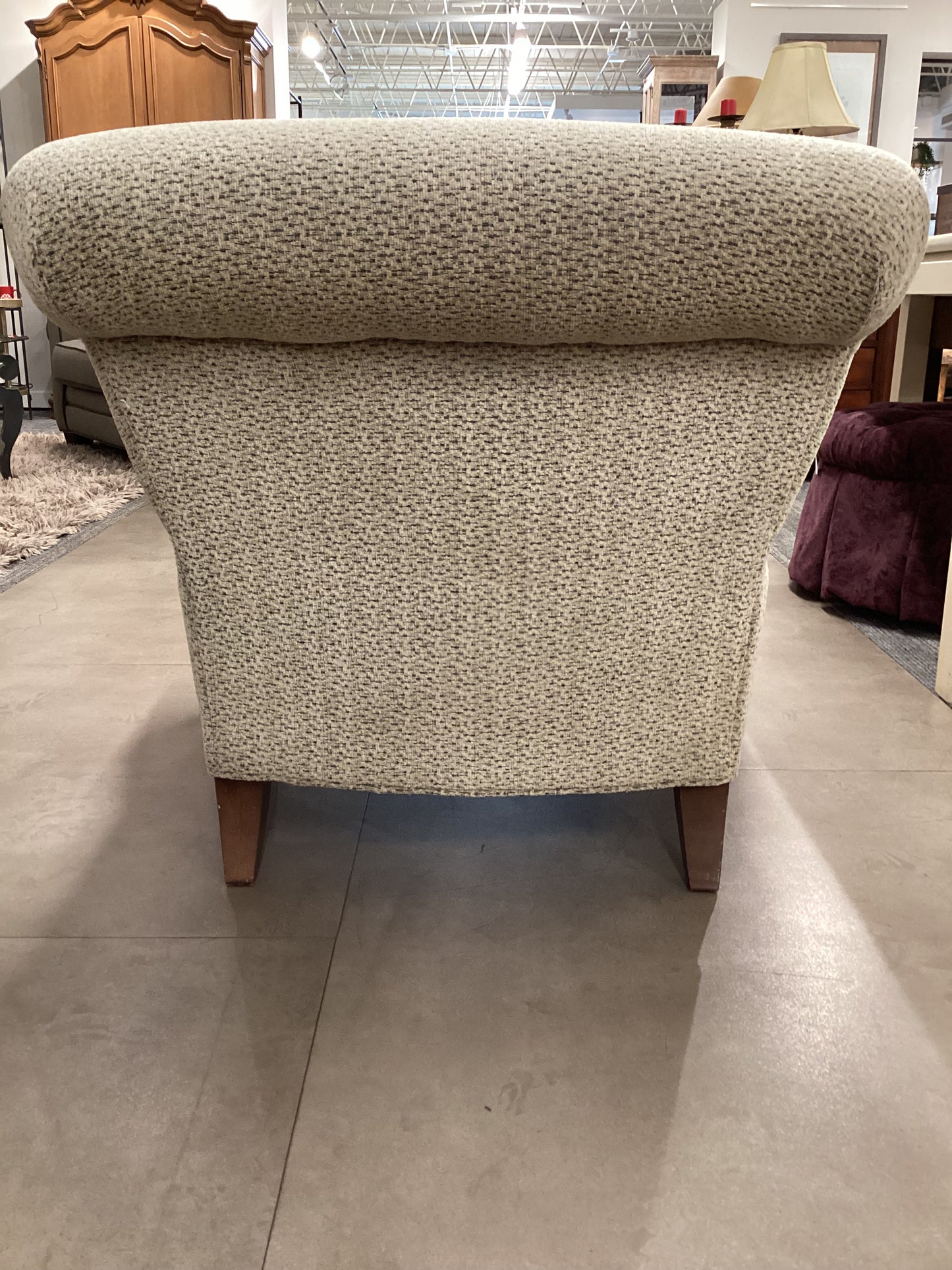Slipper Oatmeal Side Chair