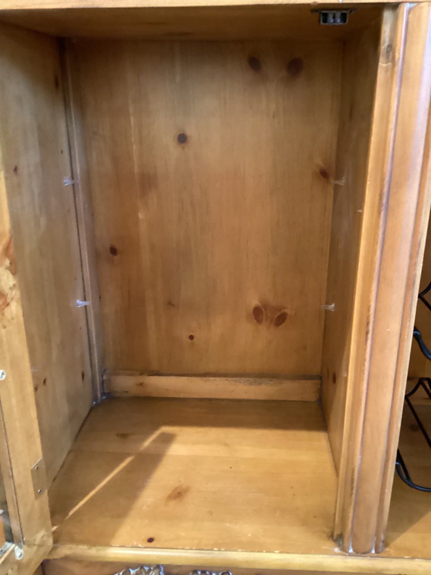Oak Wine Cabinet