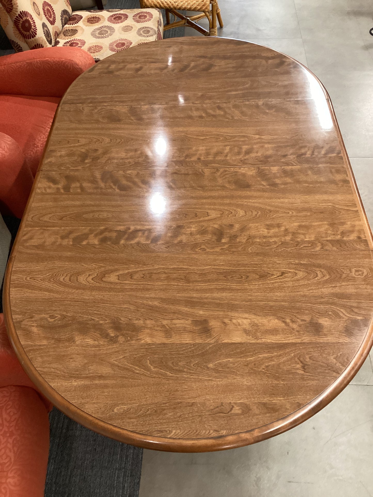 Pillar Style Extendable Dining Table