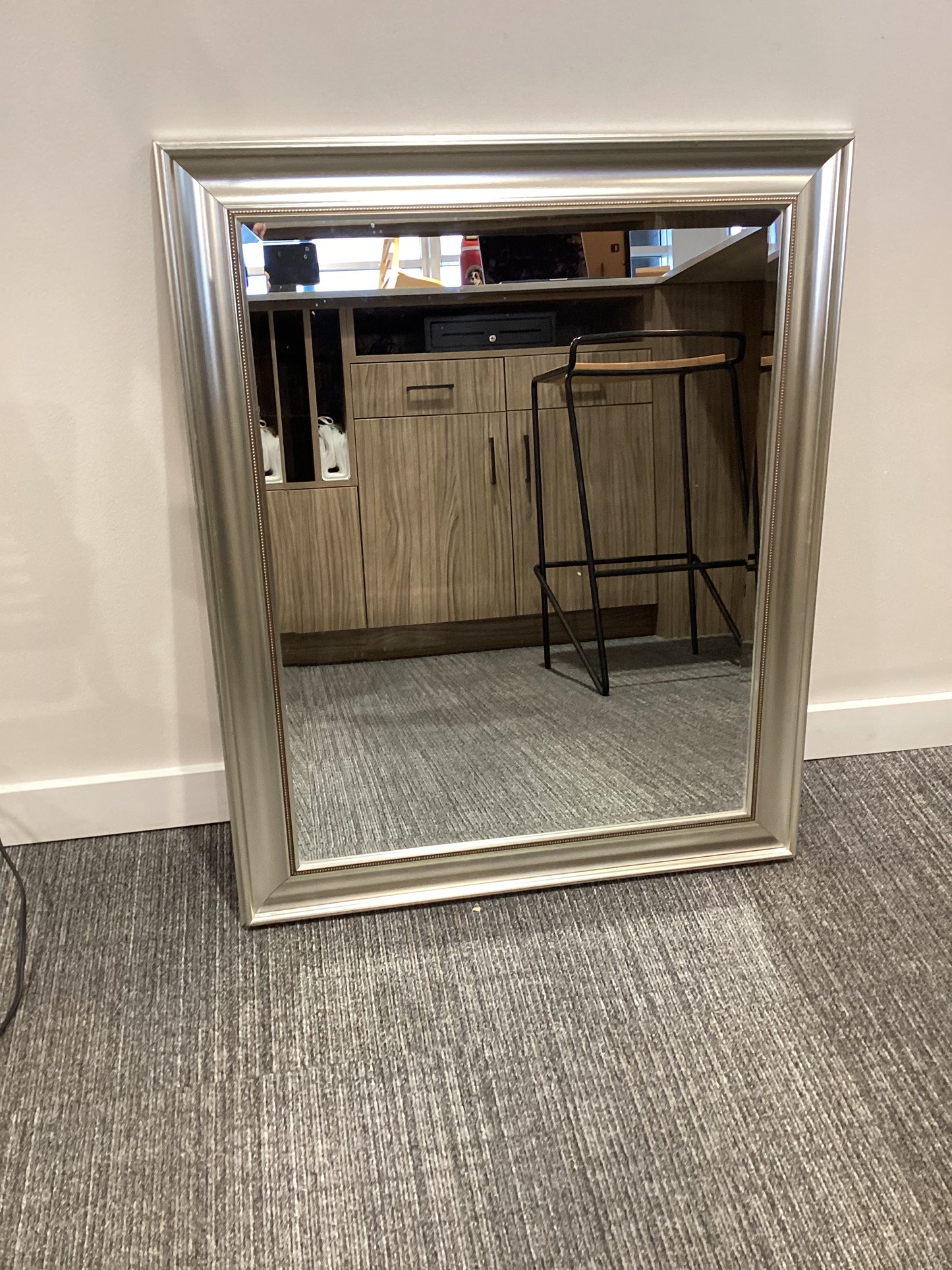 Silver Mirror 34” x 28”