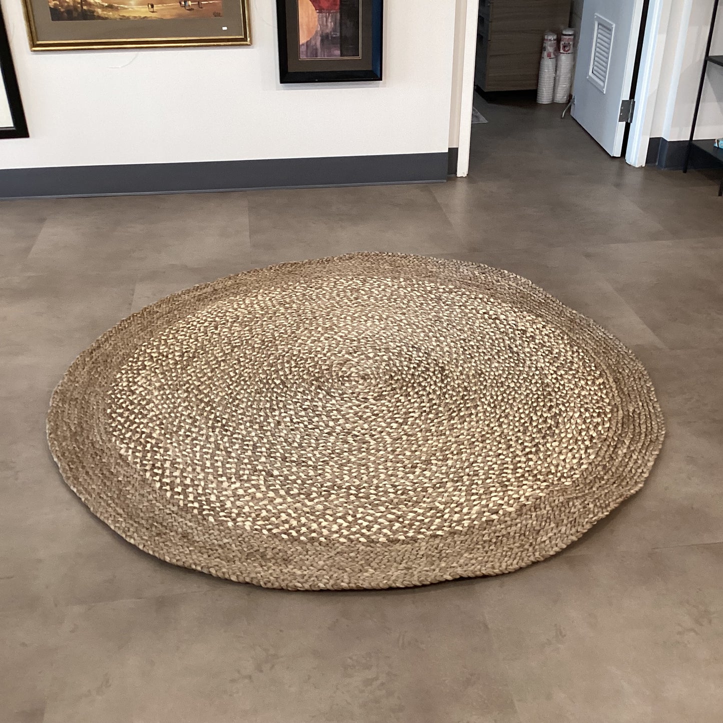 Border Round Jute Pottery Barn Rug