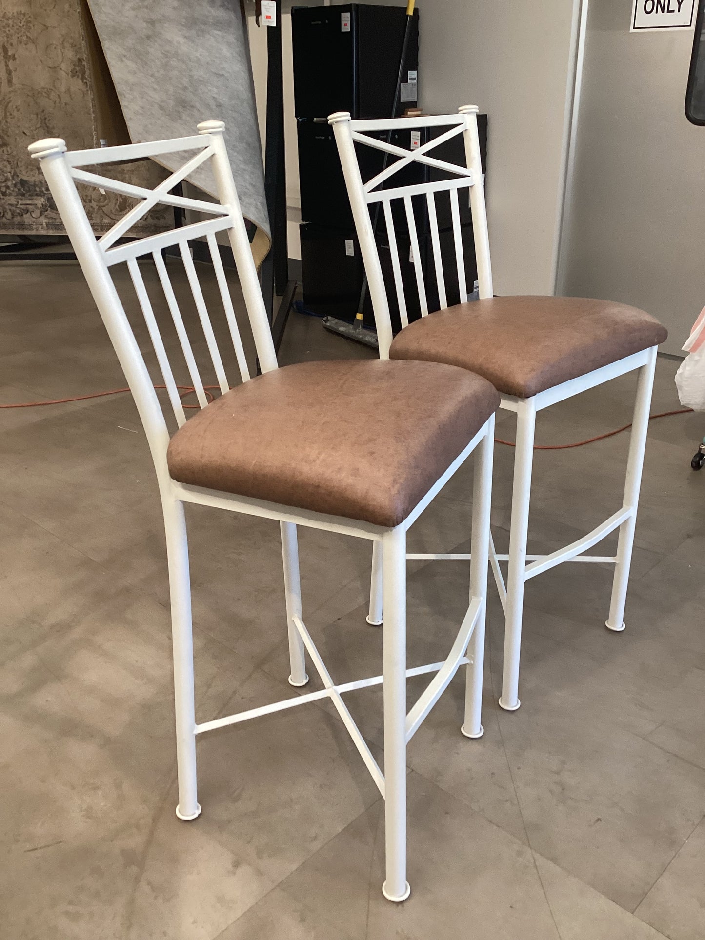 Pair of counter height stools