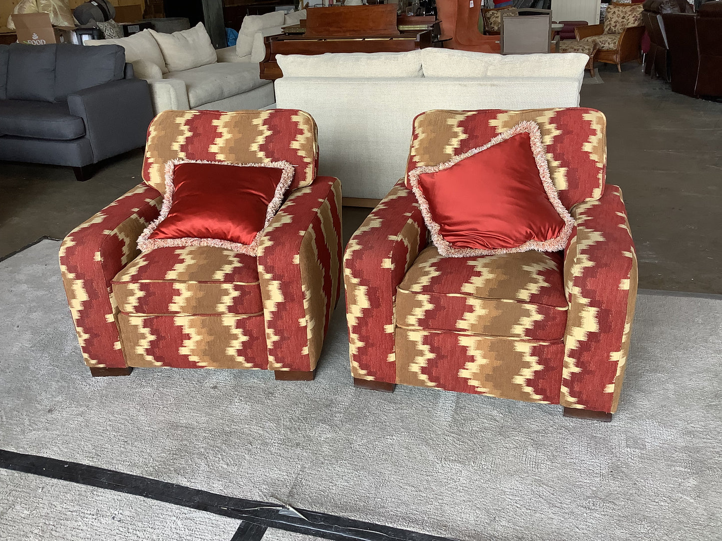 Pair of Southwestern Armchairs FB