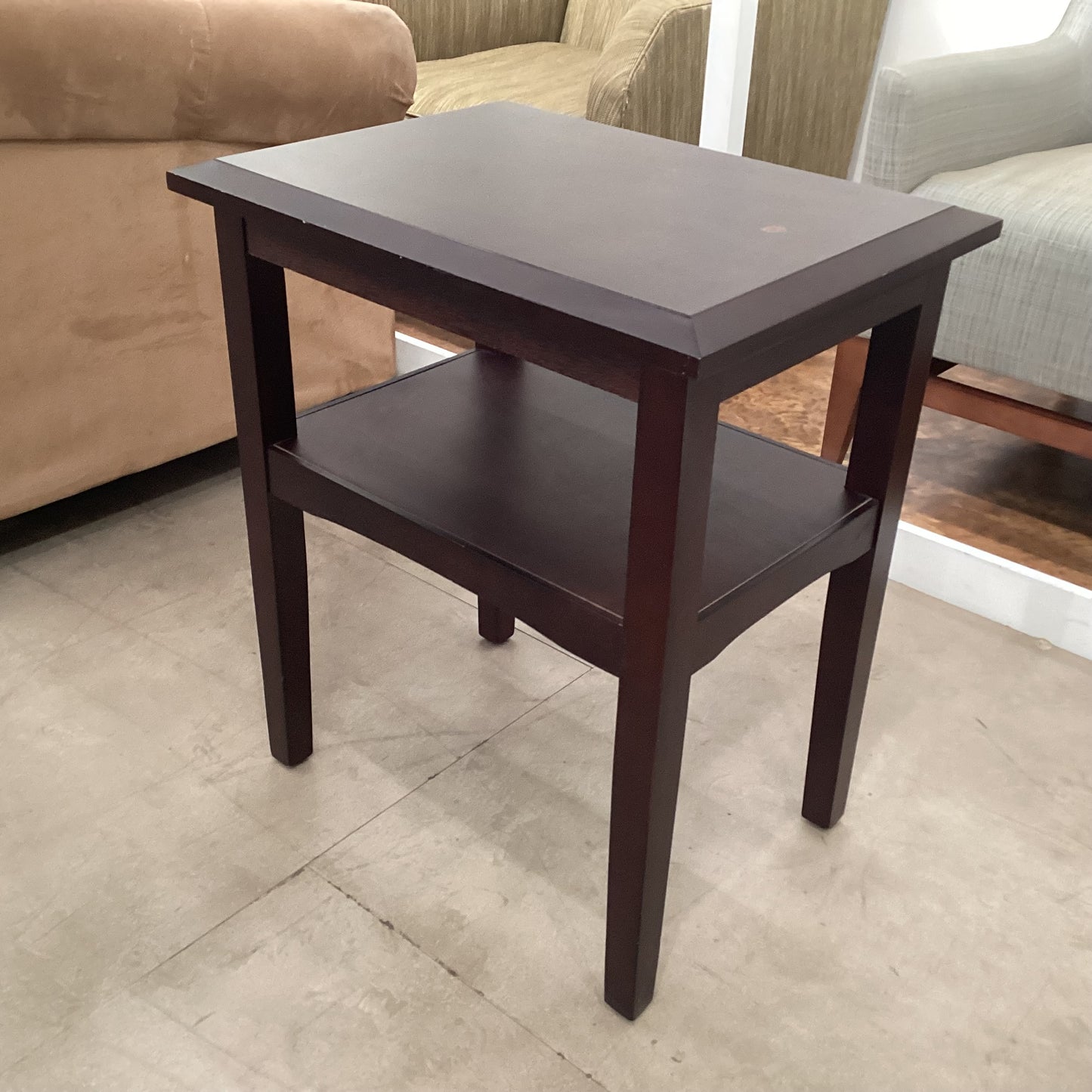 Two Tier End Table