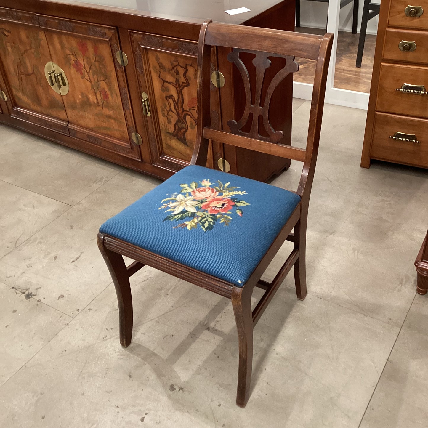 Vintage Mahogany Chair