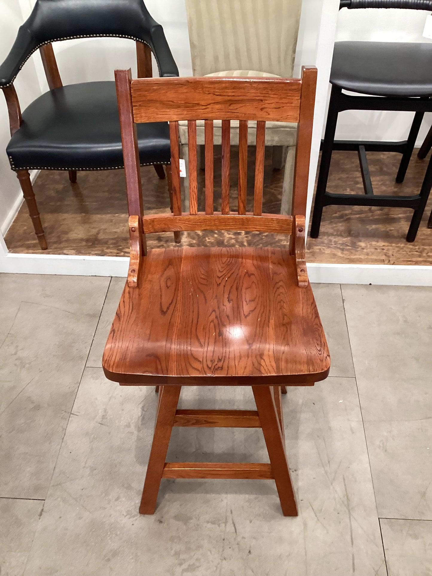 Mission Swivel Barstool