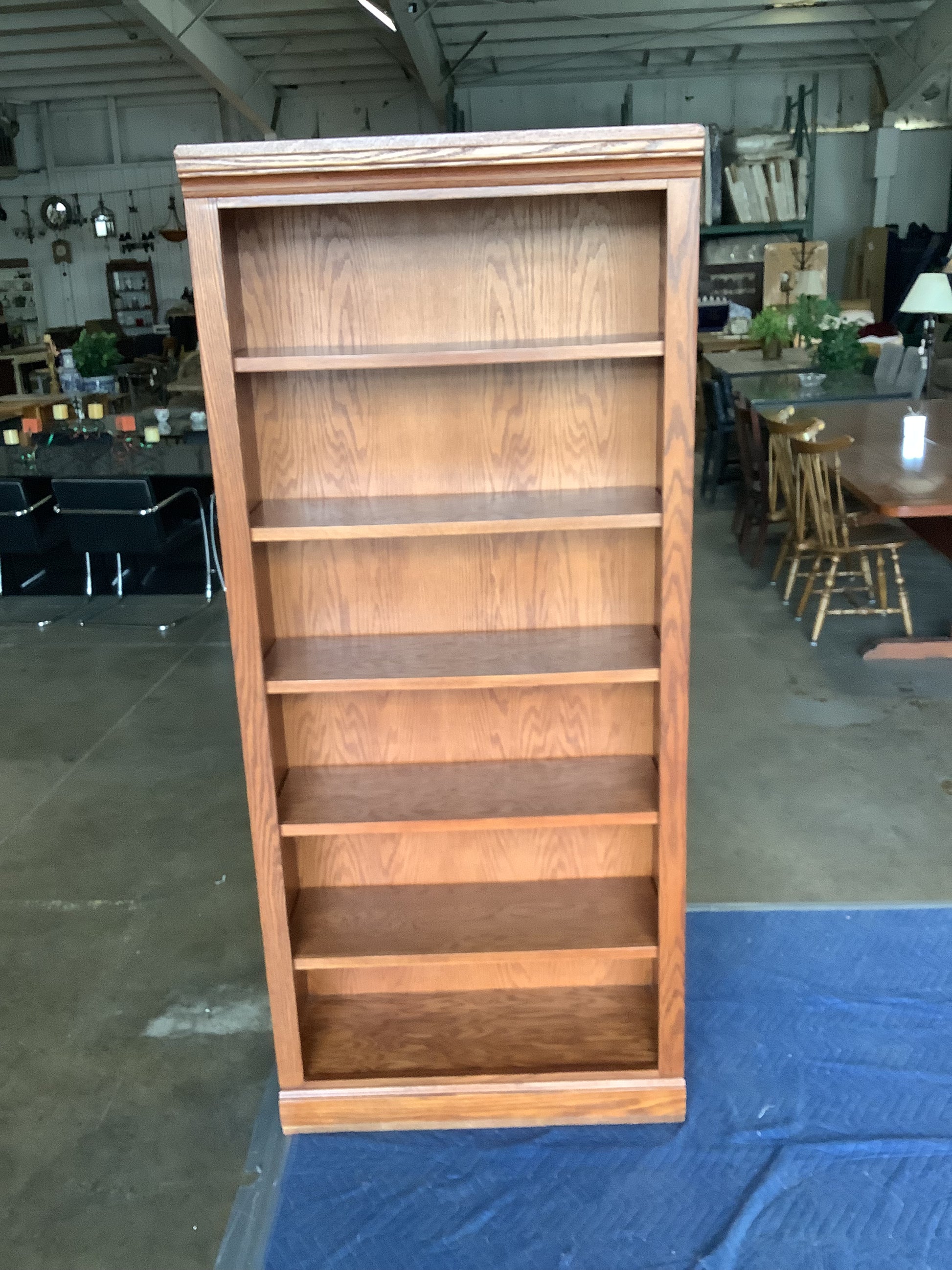 Solid Oak Bookshelf TOSA Furniture Boutique