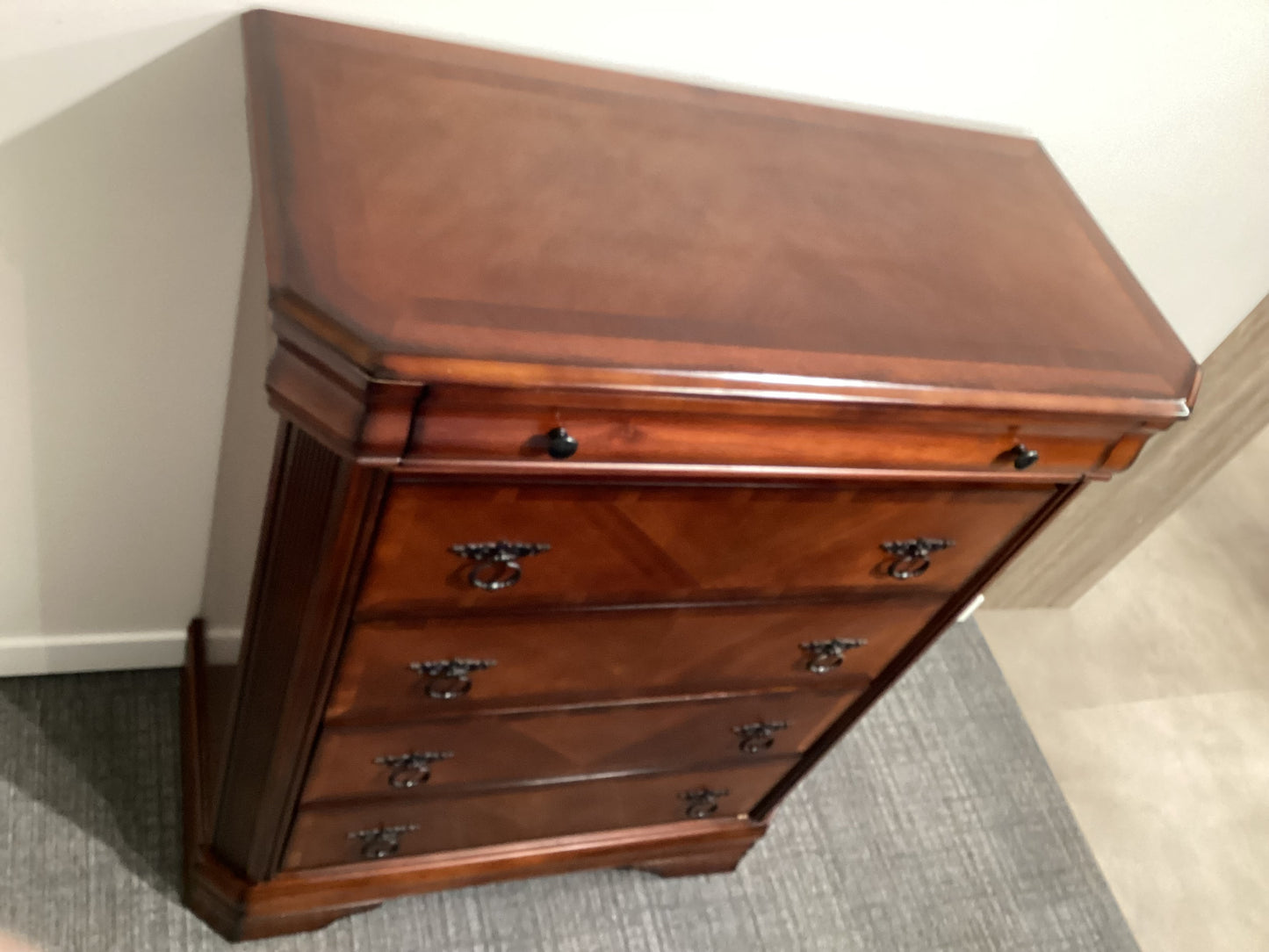 Burnished Cherry Nightstand Pair