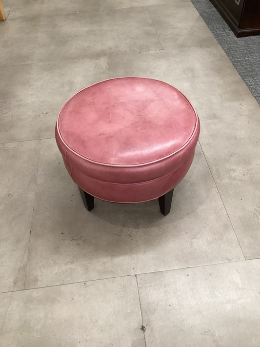 Cranberry Ottoman