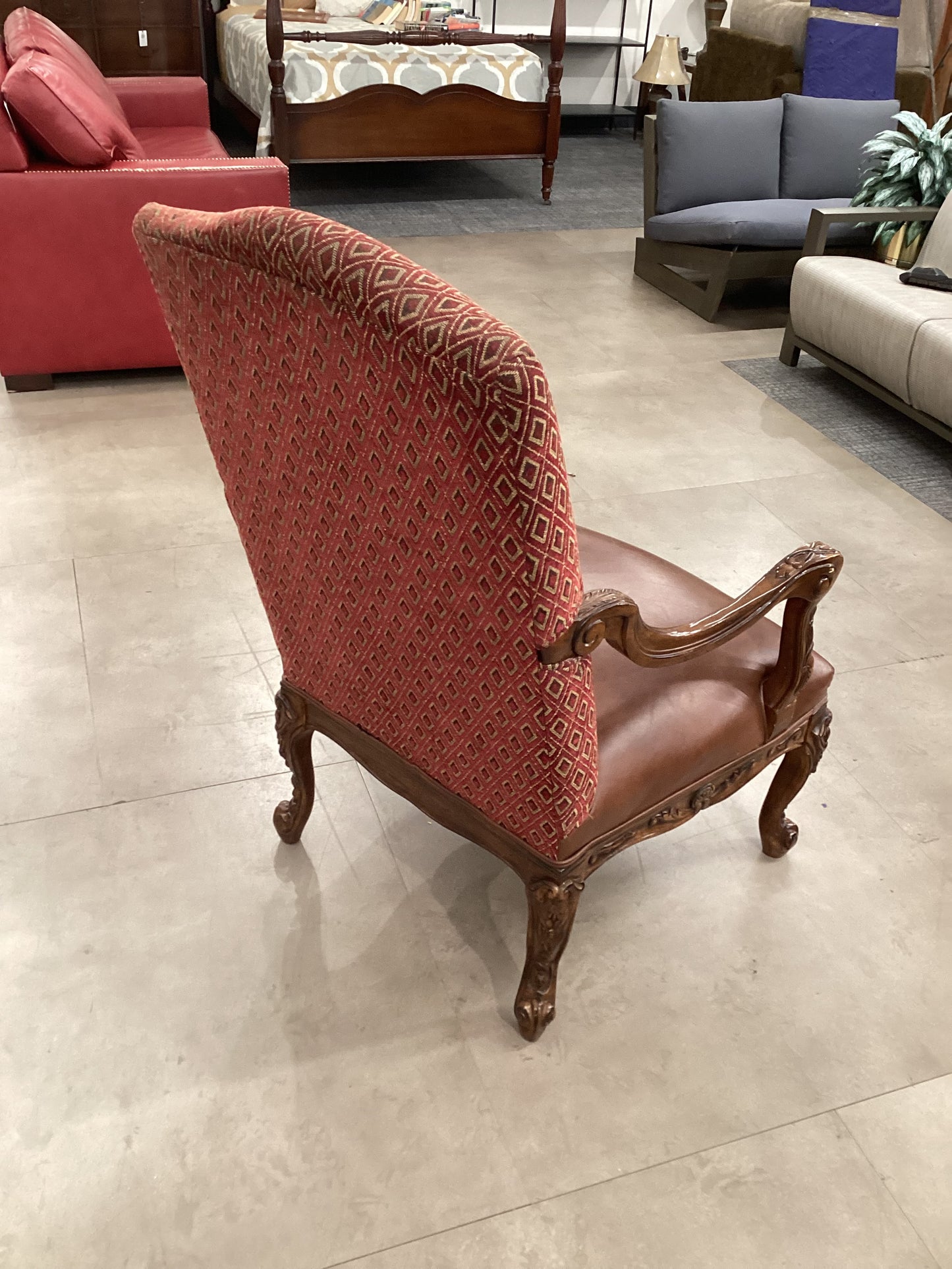 Decorative arm chair