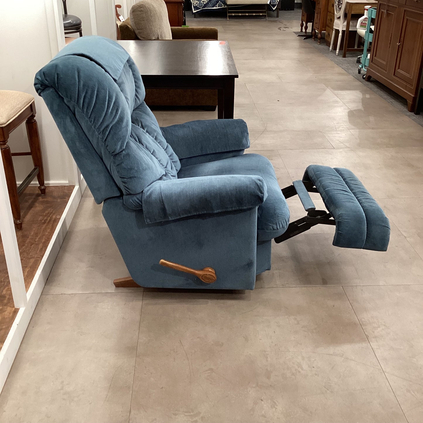 Blue Recliner