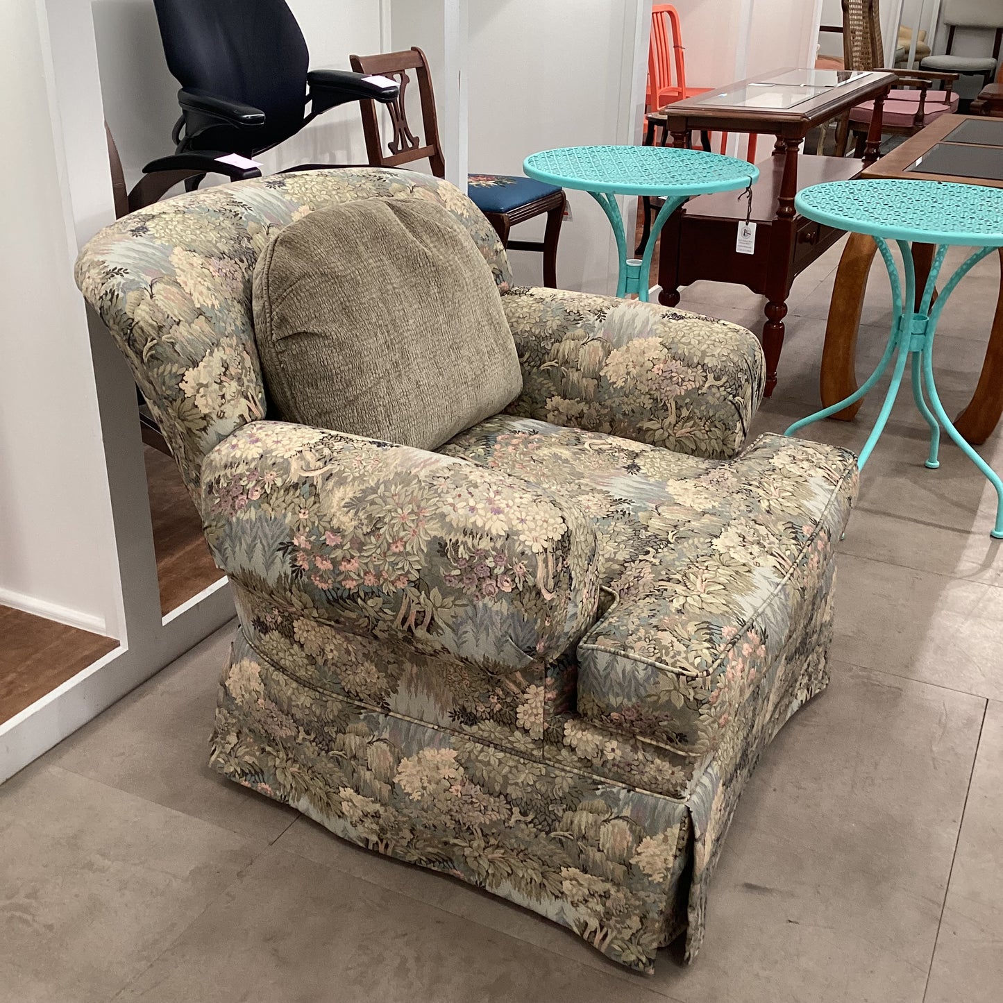 Touchstone Floral Armchair