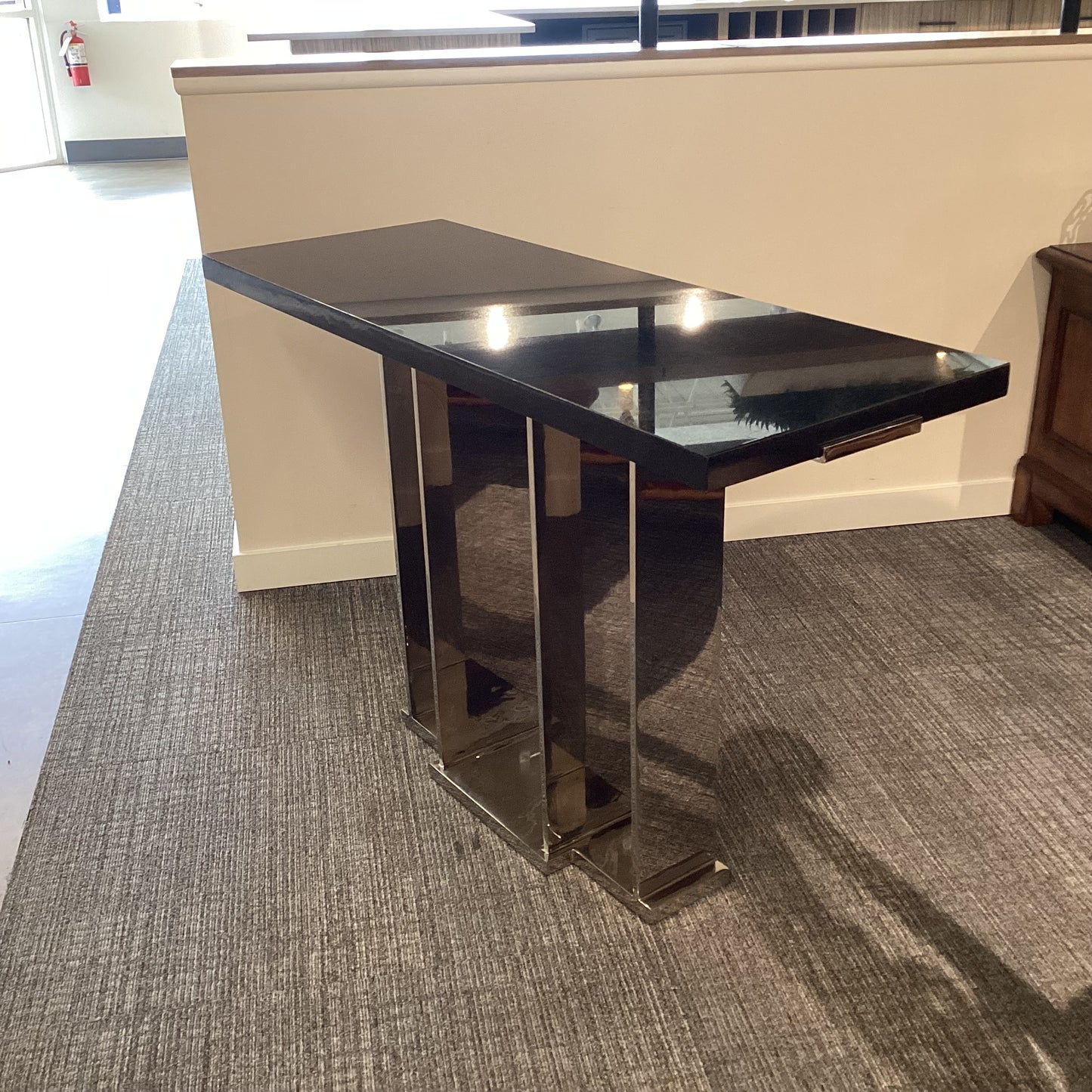 Marble Top Entry Table