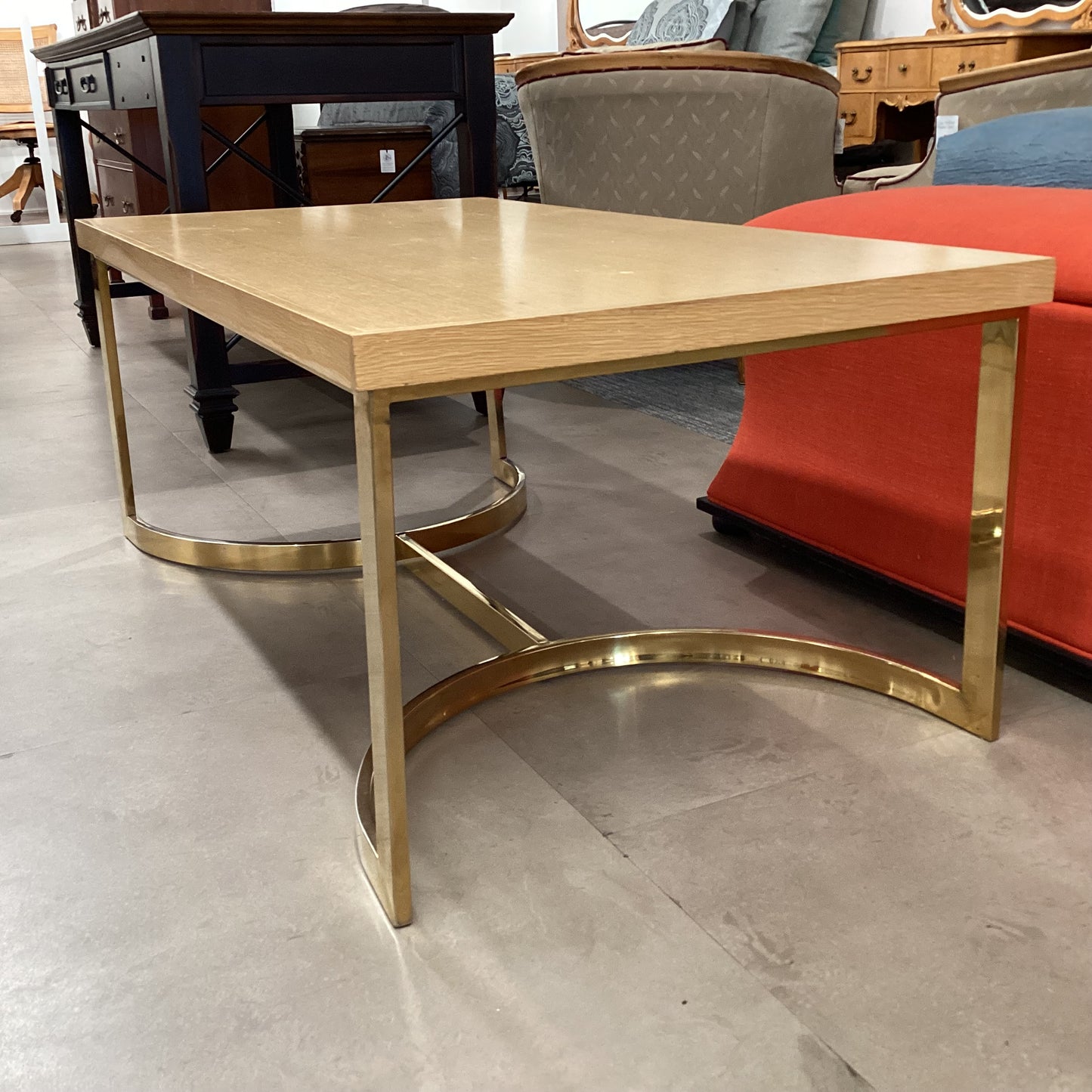 Unique Brass Coffee Table