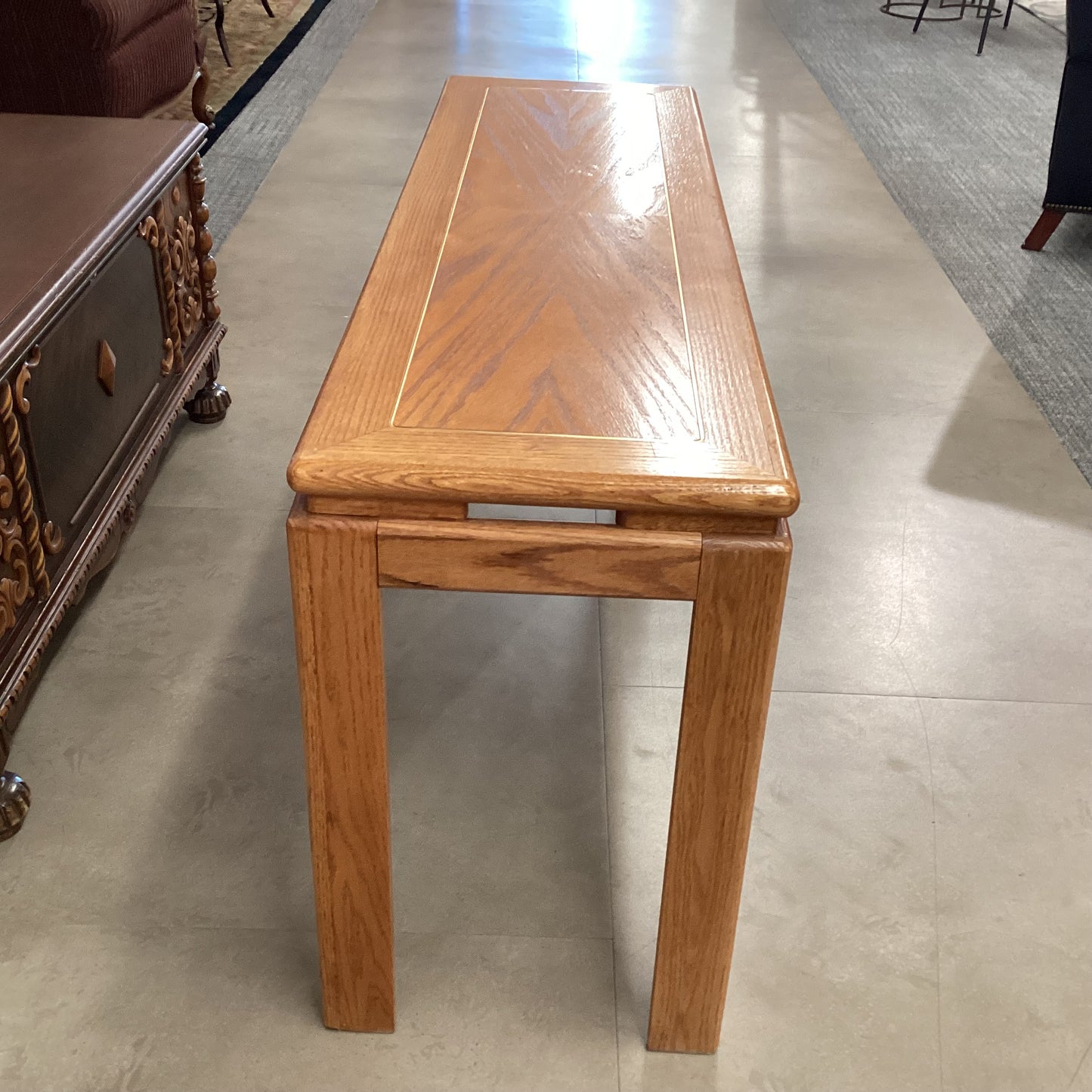 Oak Entryway Table