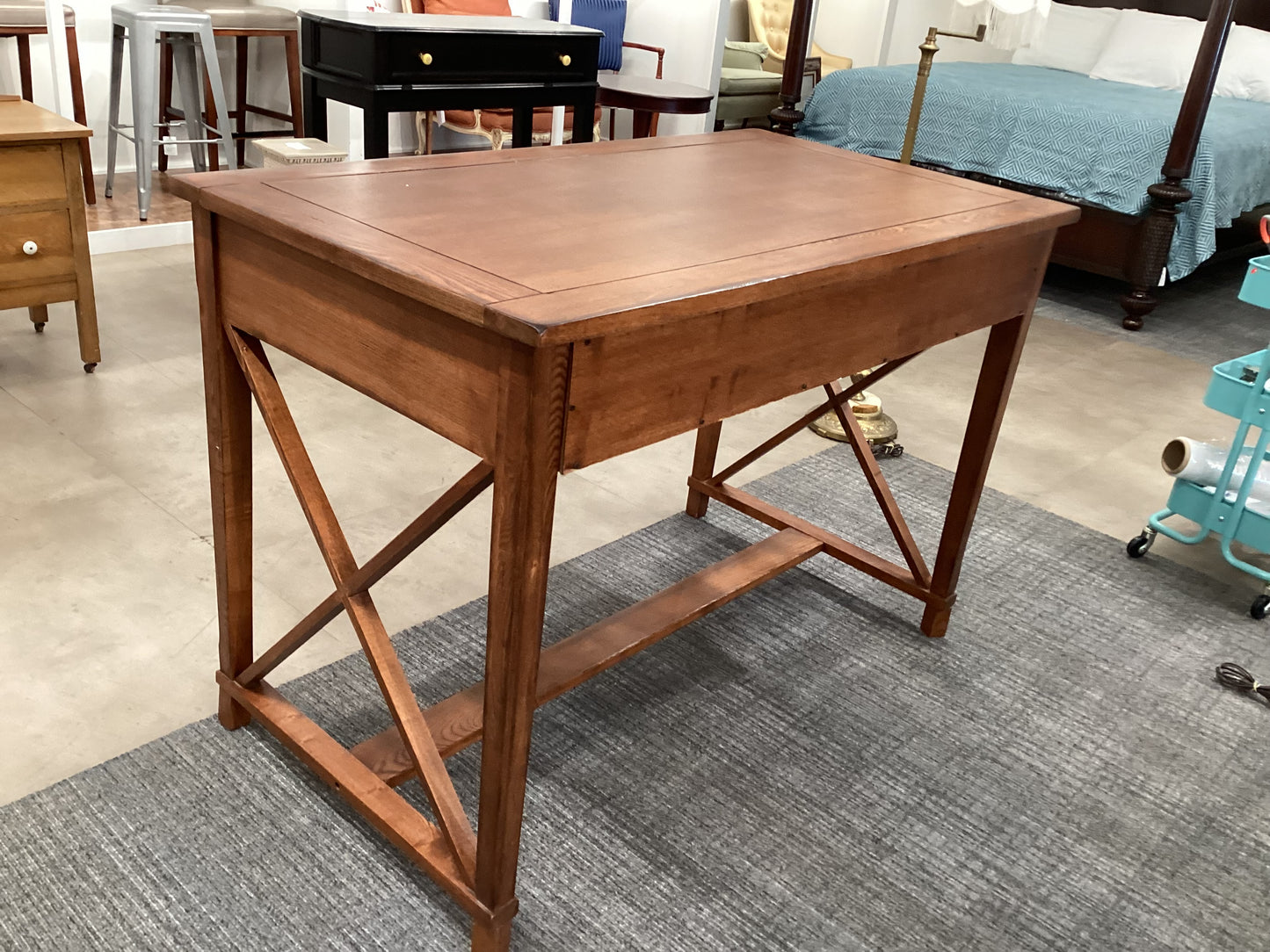 Tall Mission Style Desk