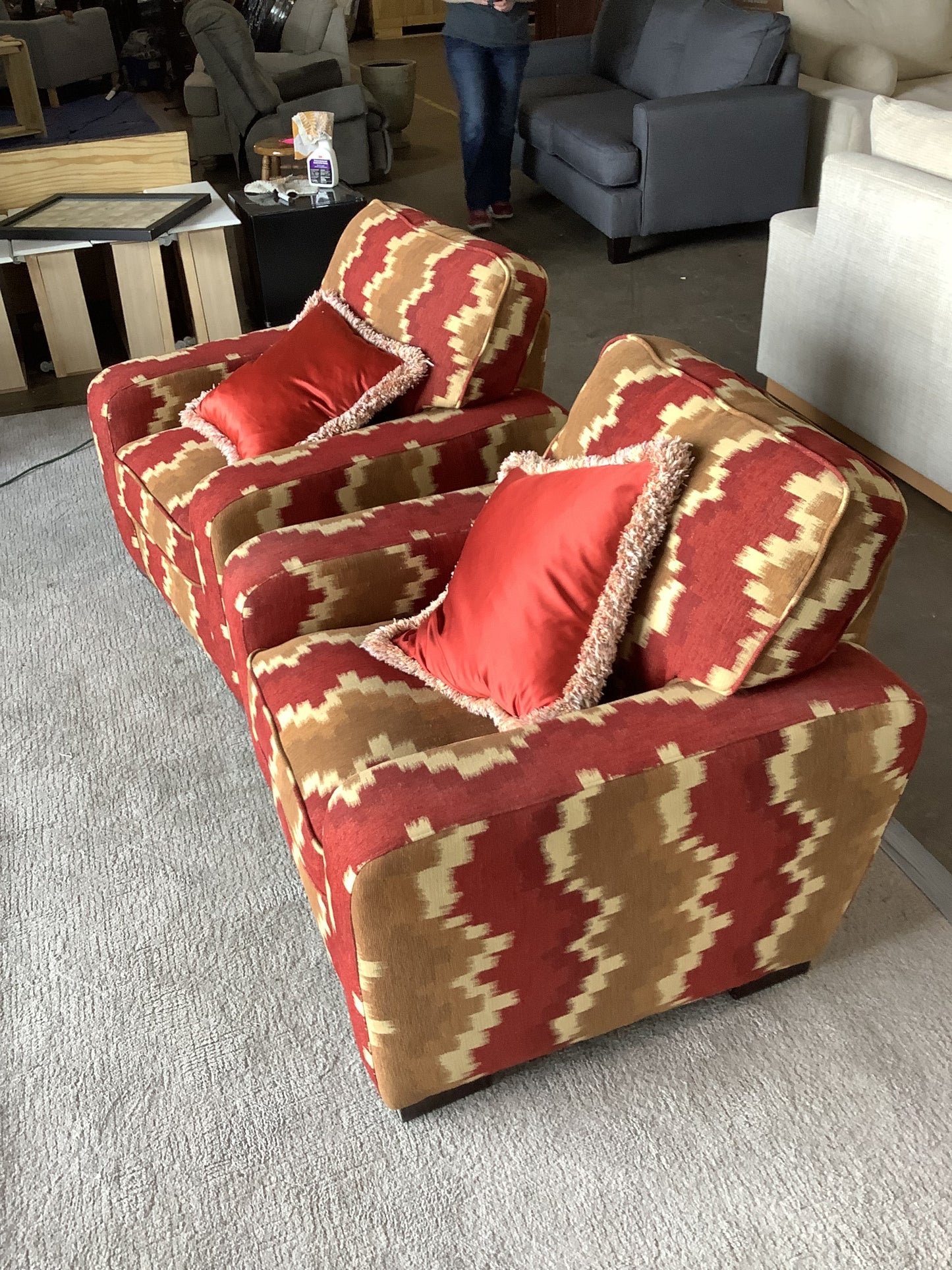 Pair of Southwestern Armchairs FB