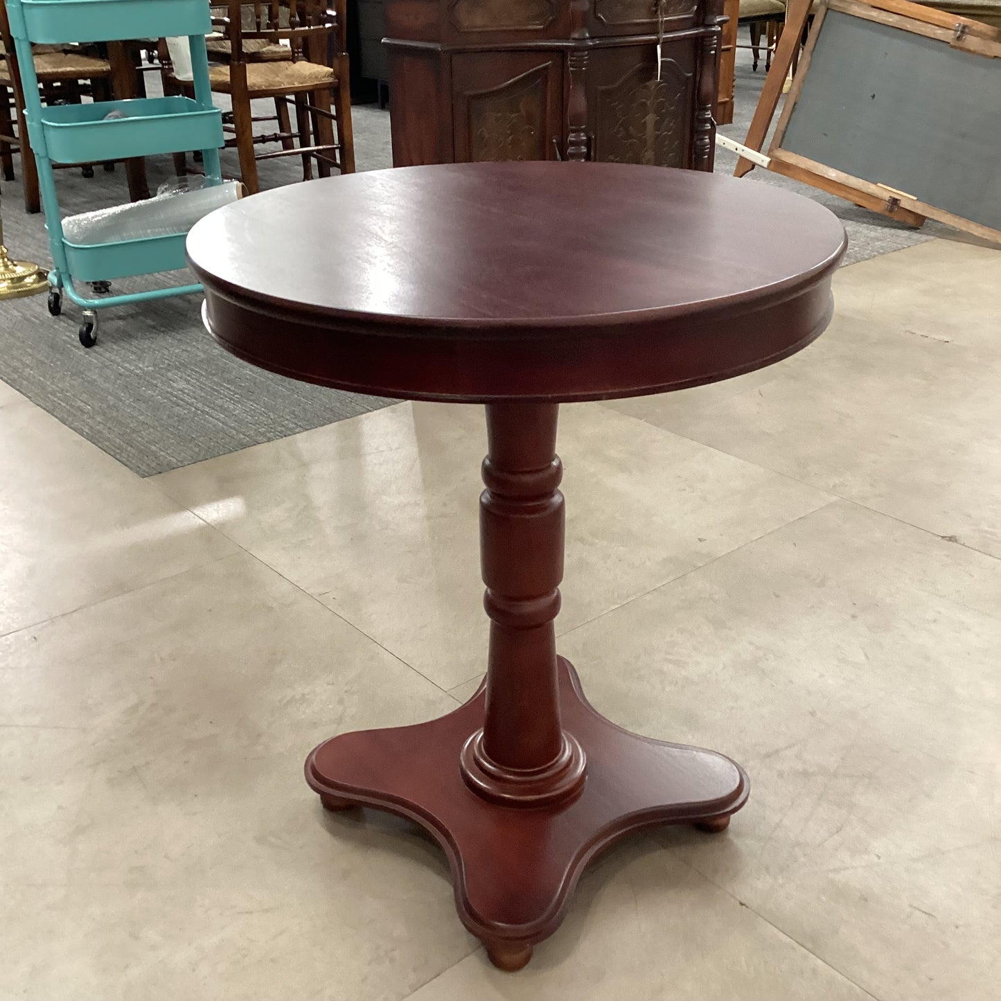 Vintage Pedestal Table