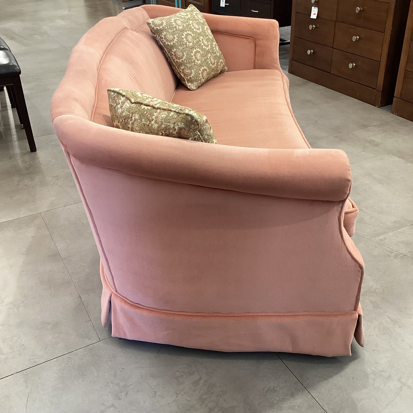 Peach Pink Setee Sofa