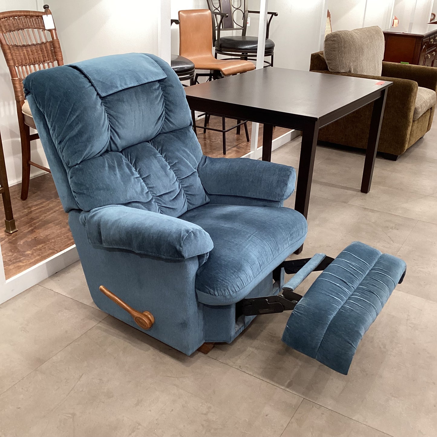 Blue Recliner