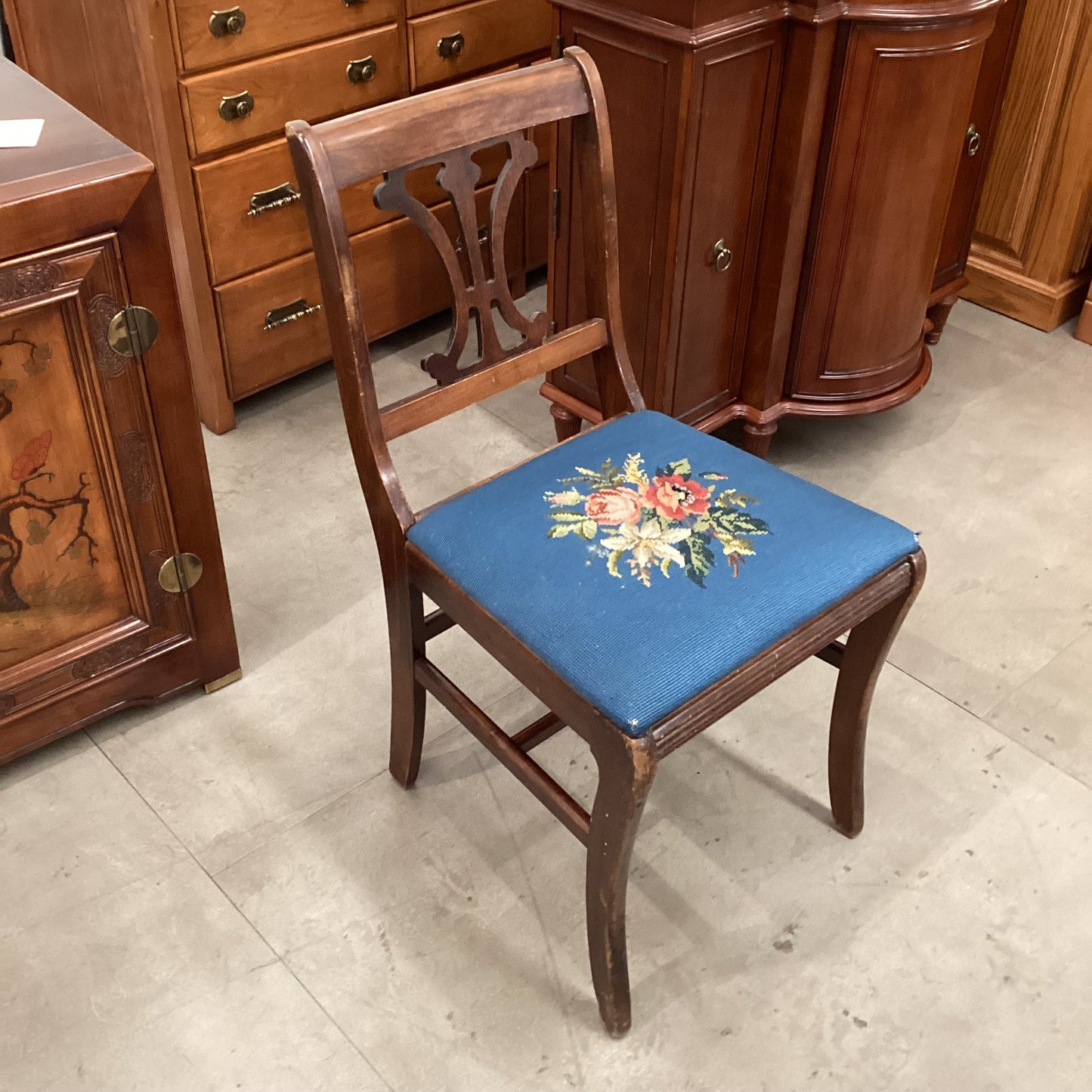 Vintage Mahogany Chair