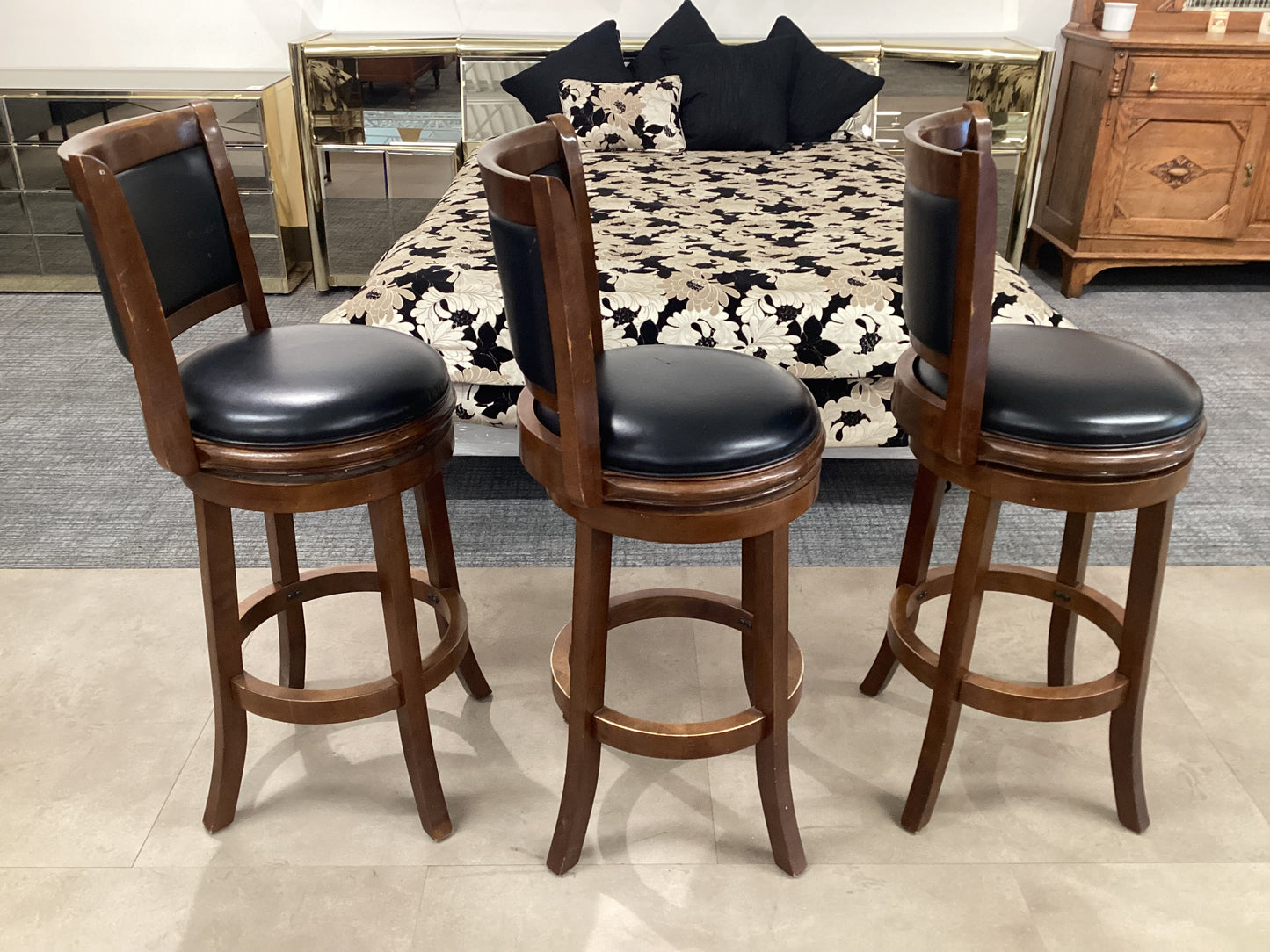 Swivel Bar Stool set of 3