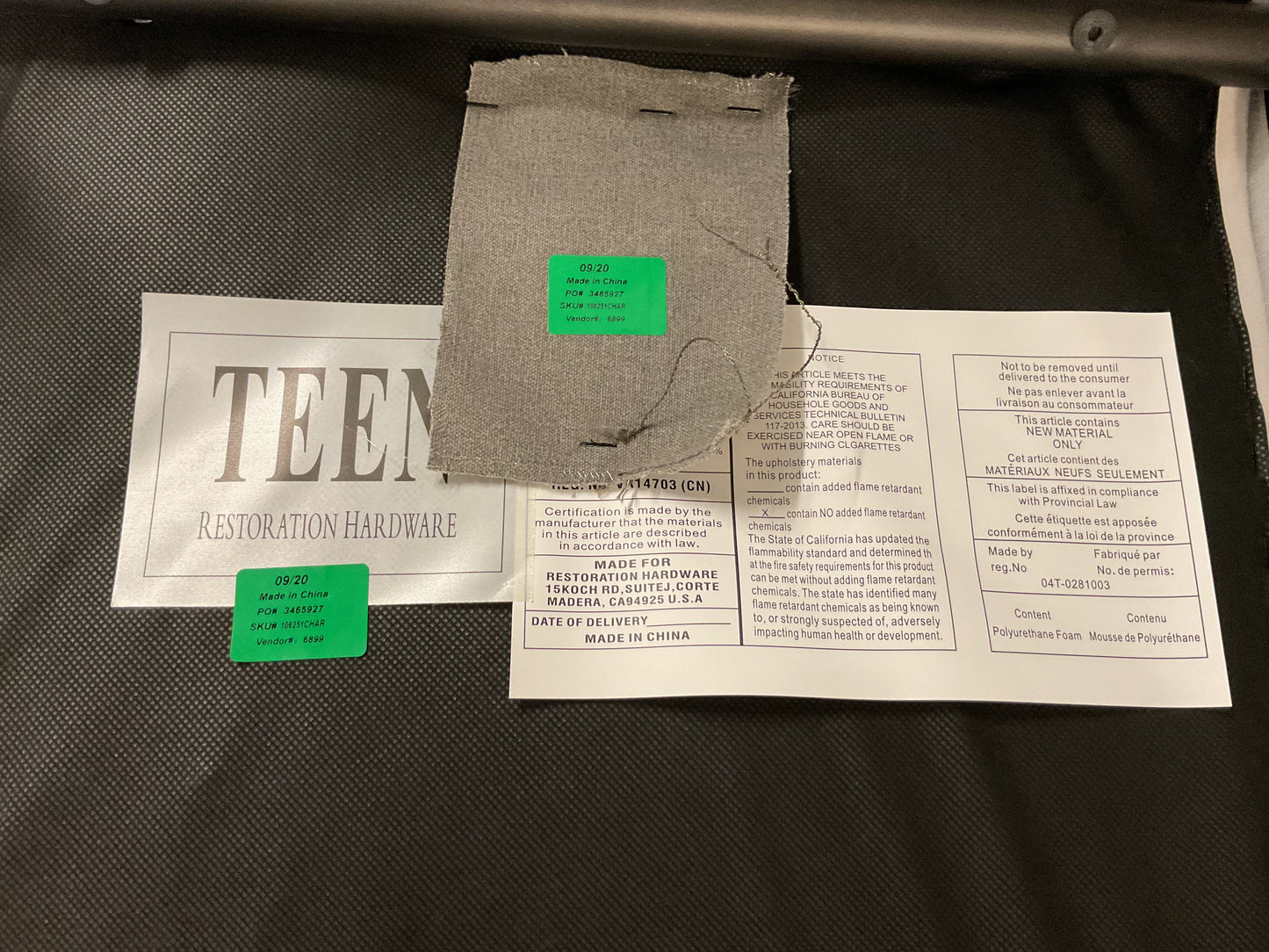 RH Teen Chair