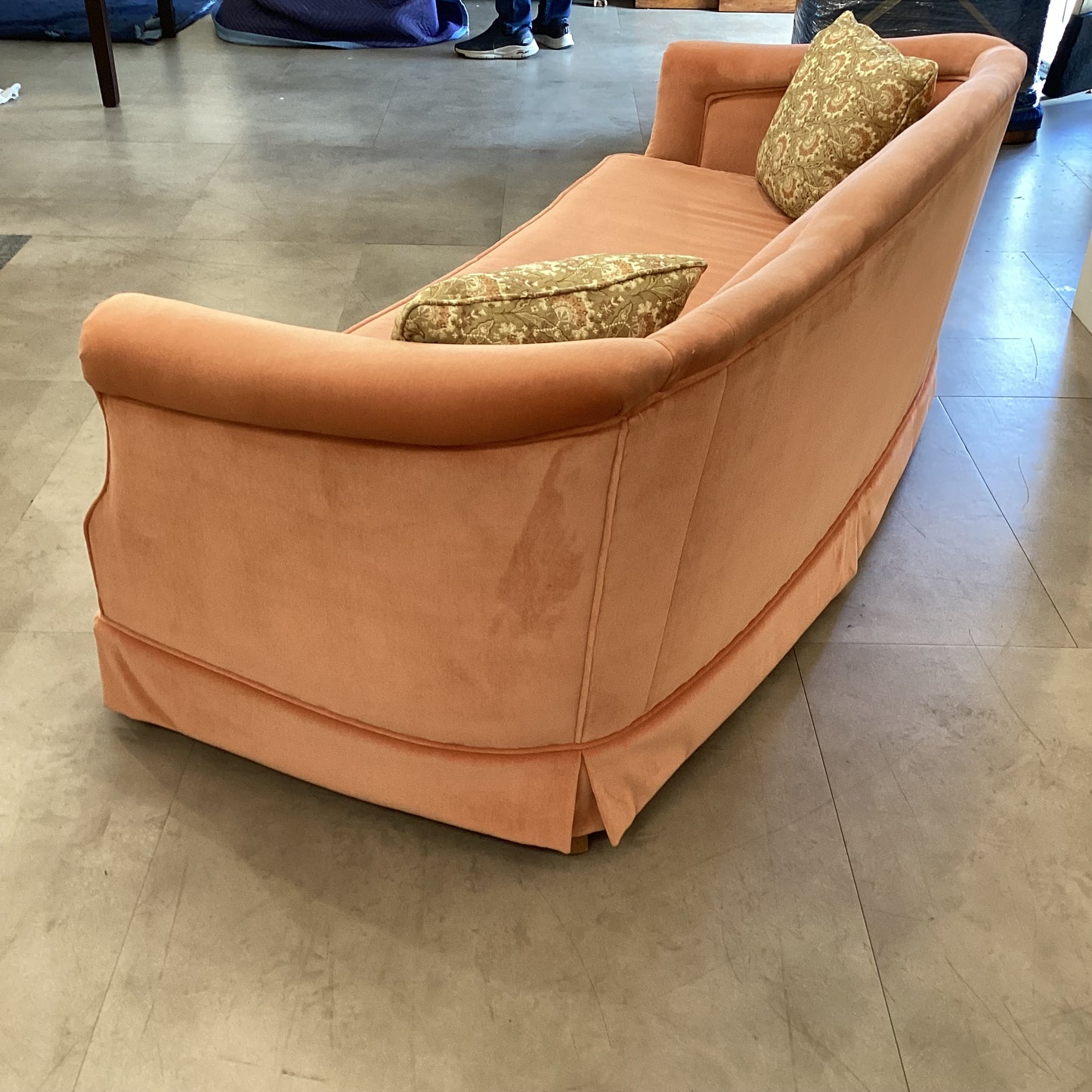 Peach Pink Setee Sofa