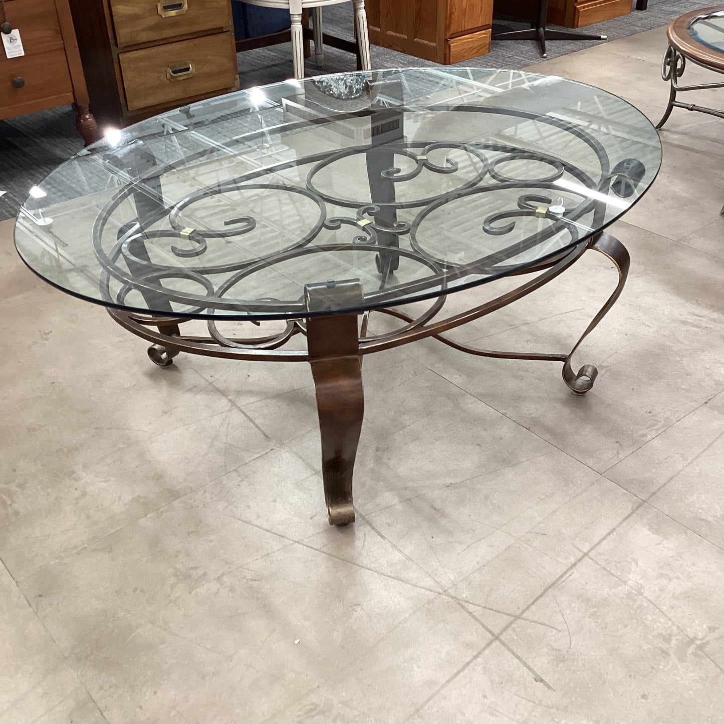 Copper /Brass Coffee Table