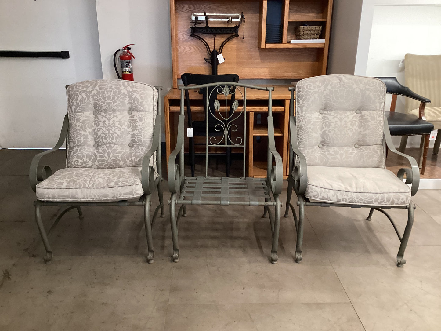 Set of 3 Outdoor Chairs