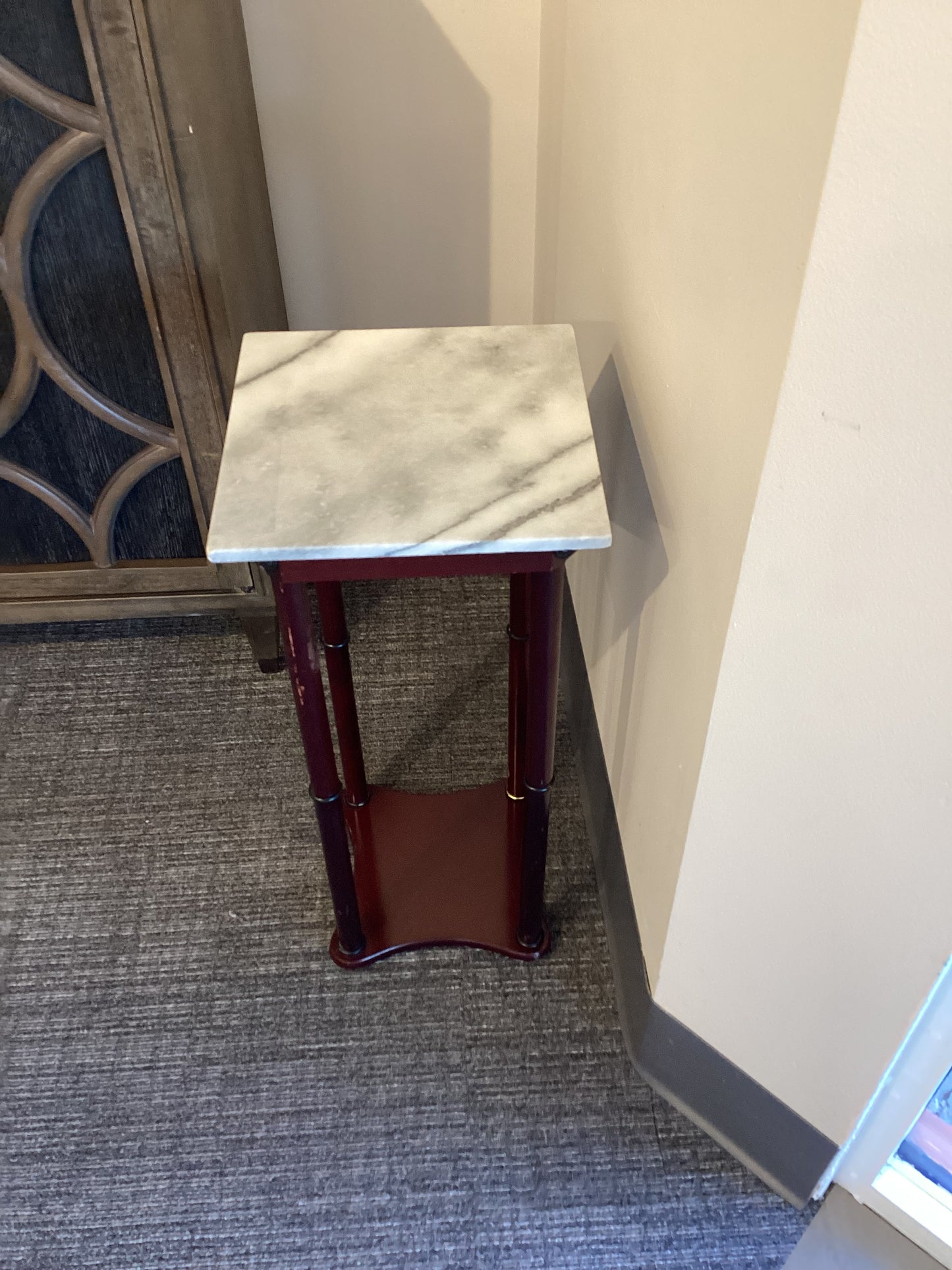 Marble Plant Stand